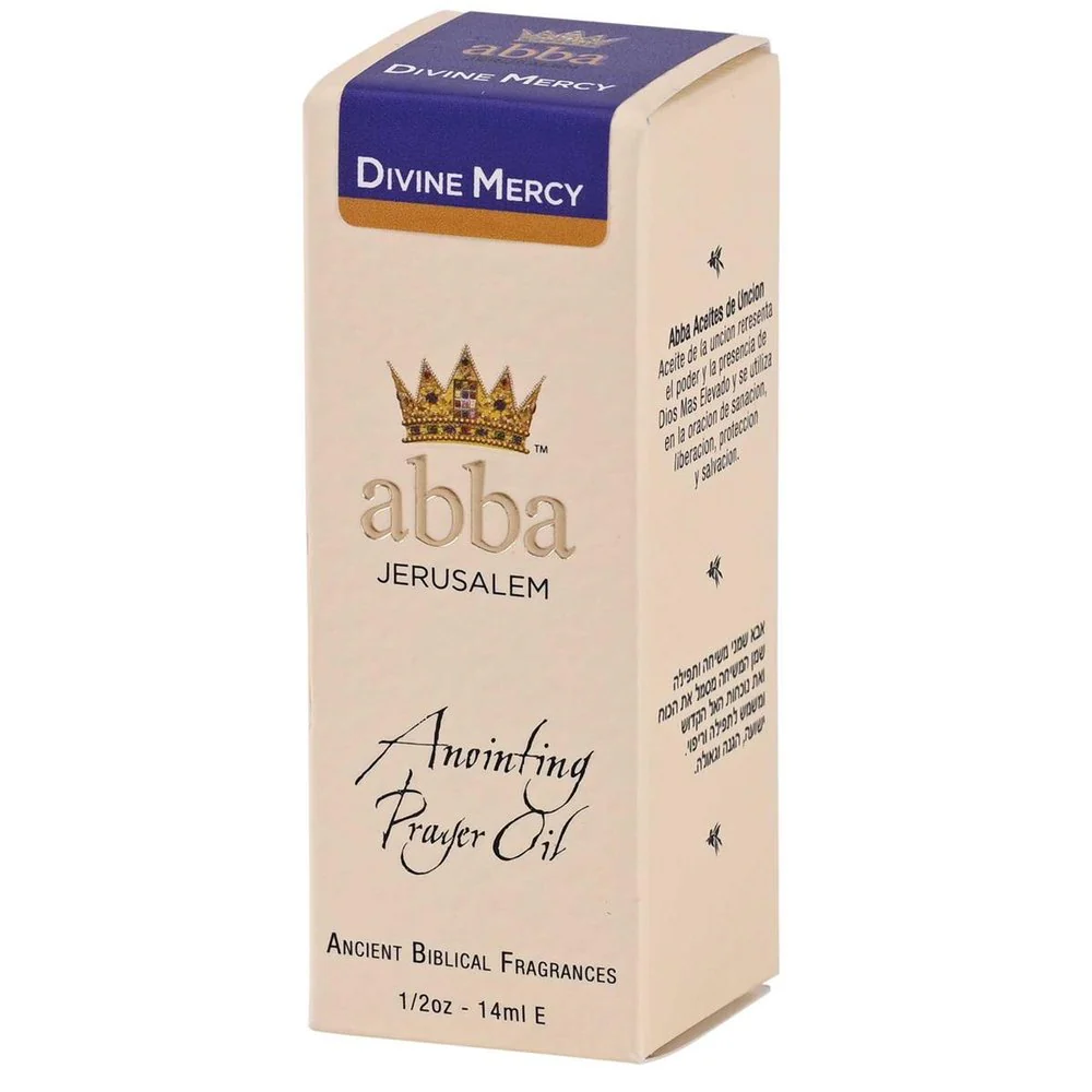 Divine Mercy Holy Land Anointing Prayer Oil - Image 6
