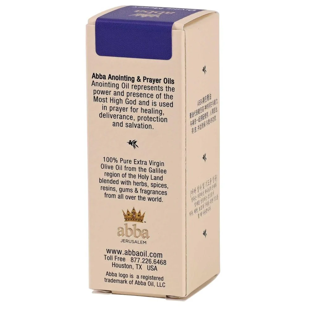 Divine Mercy Holy Land Anointing Prayer Oil - Image 7