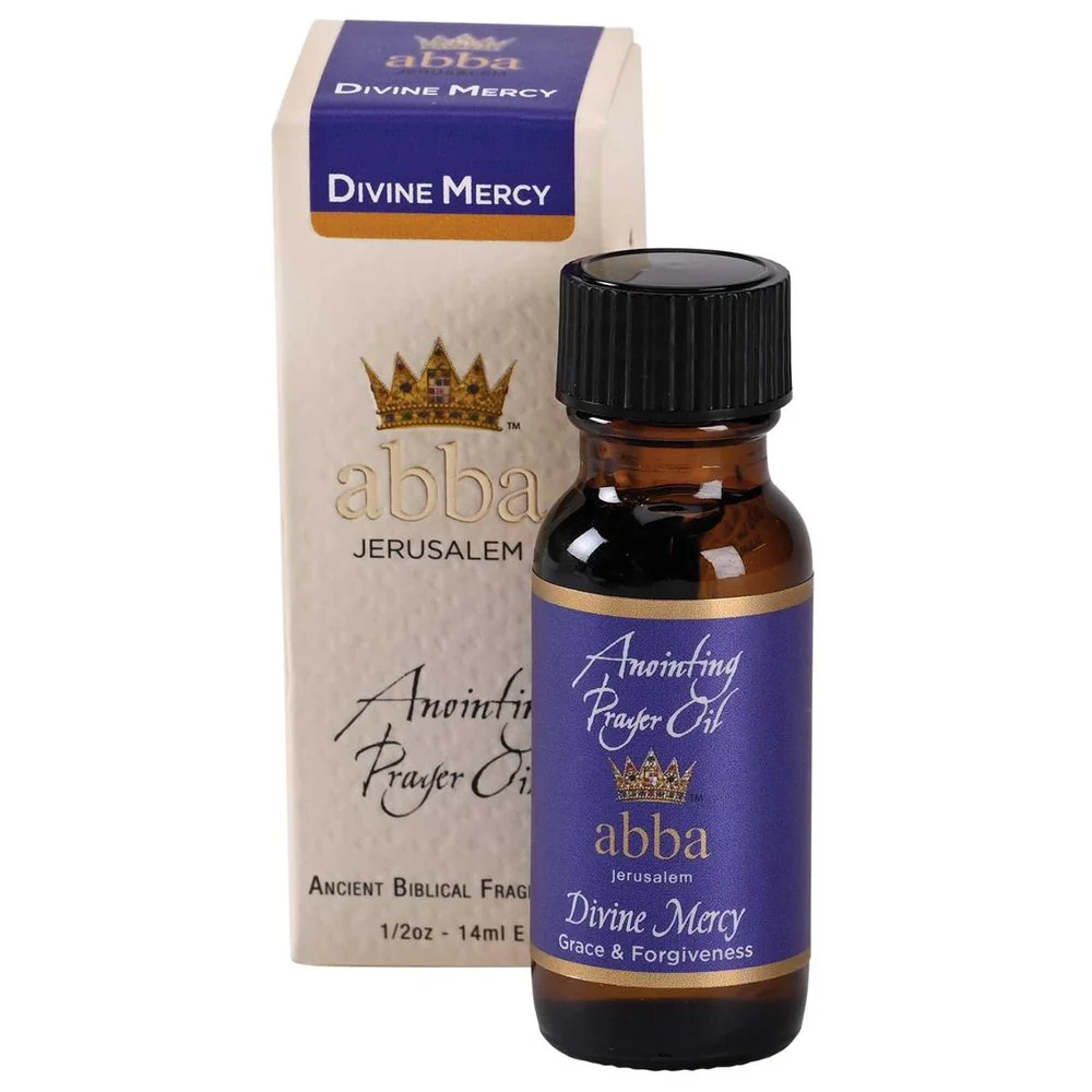 Divine Mercy Holy Land Anointing Prayer Oil - Image 8