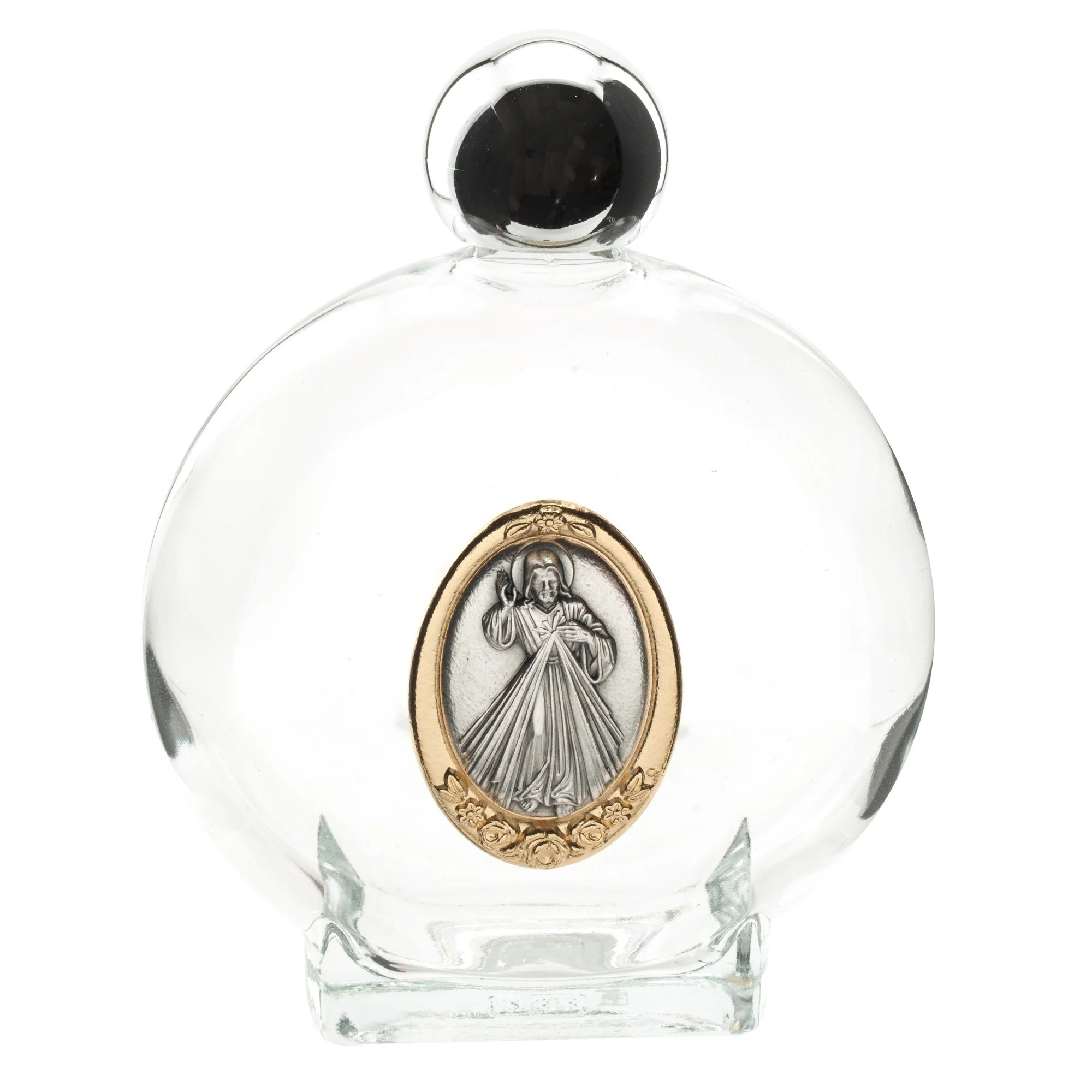 Divine Mercy Holy Water Bottle, Large