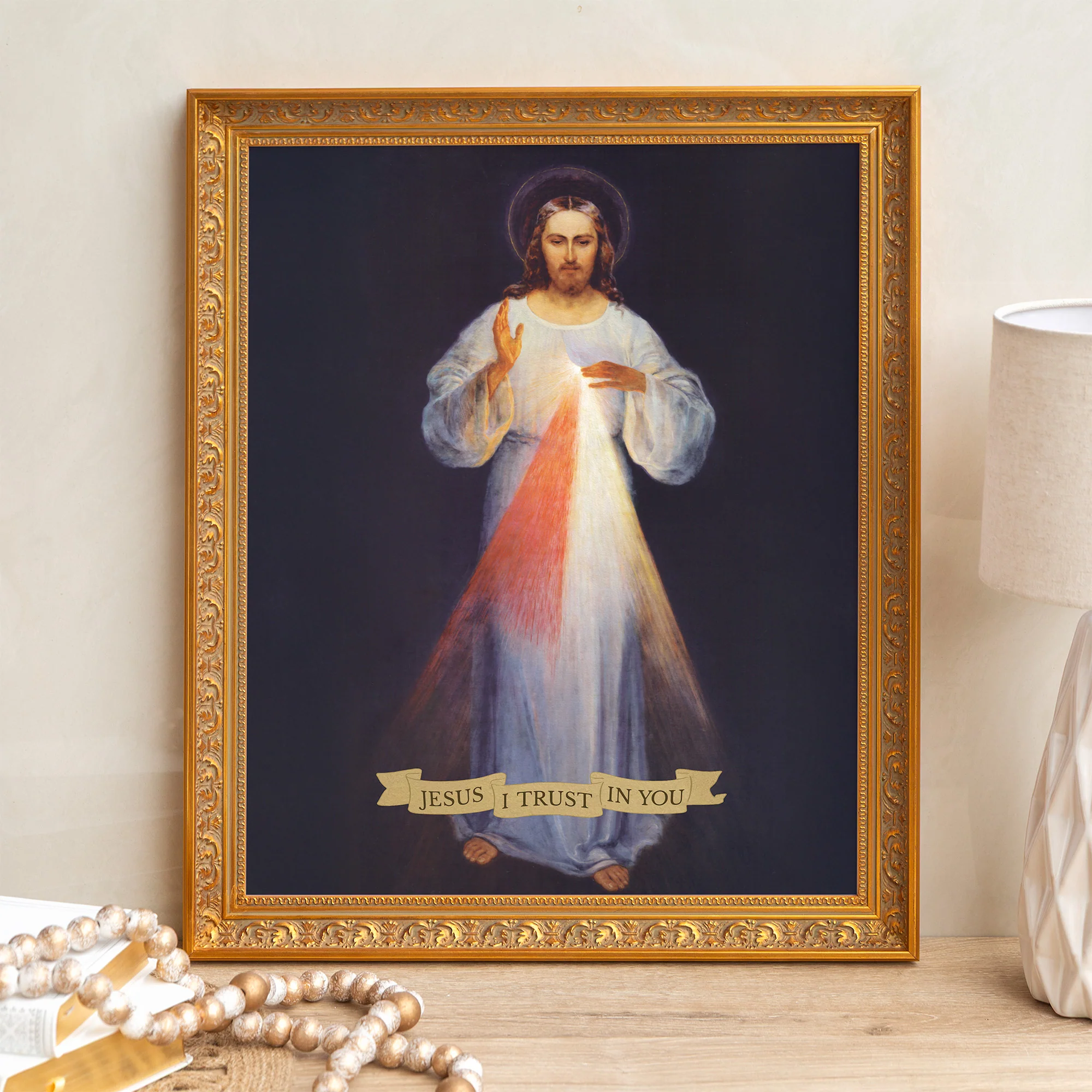 Divine Mercy Image by Kazimirovski - Sacred Signature Collection - Image 3