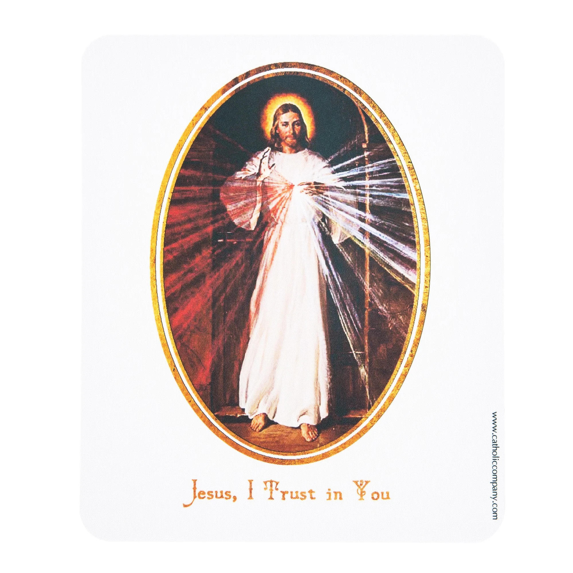 Divine Mercy Mouse Pad - Image 2