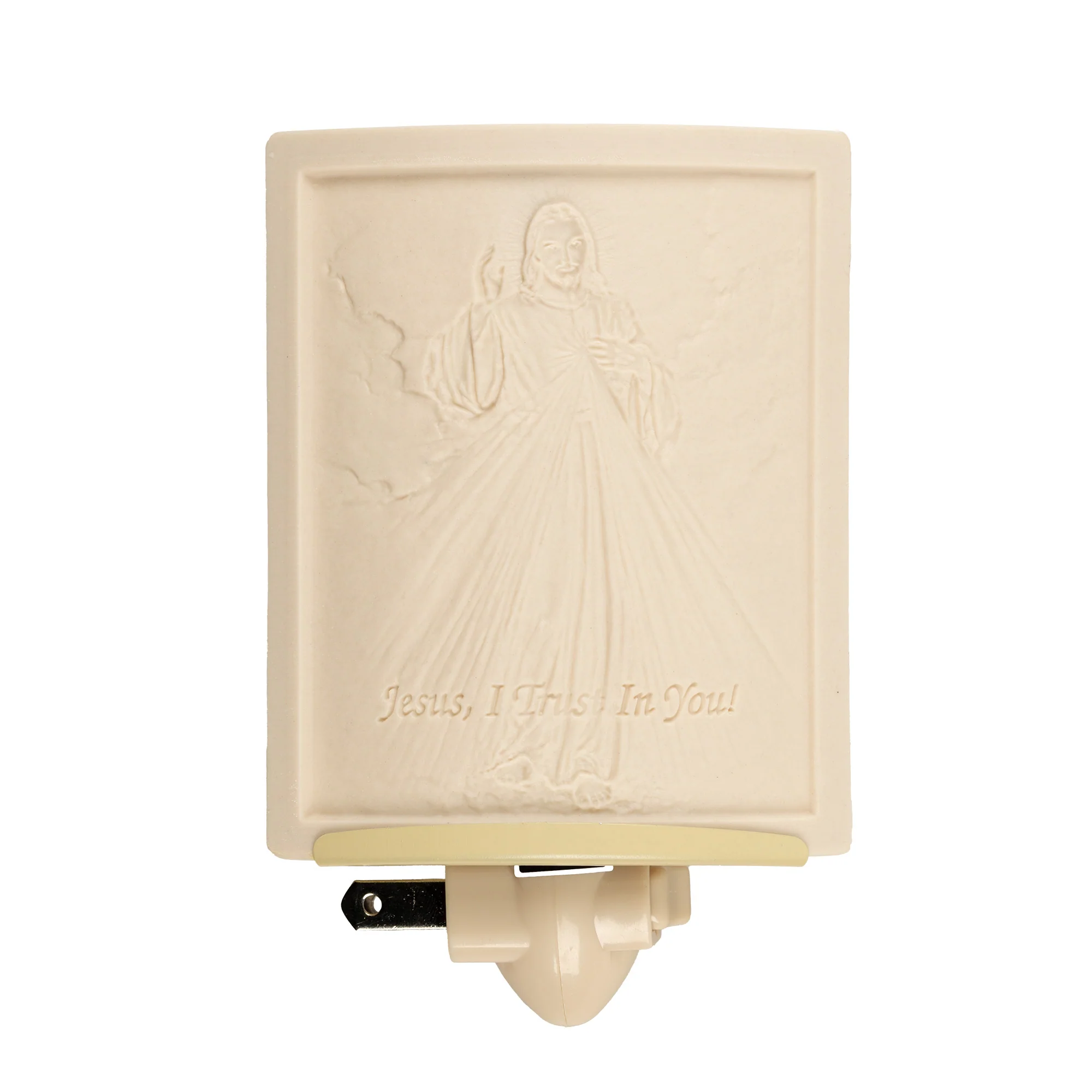 Divine Mercy Porcelain Night Light - Image 2