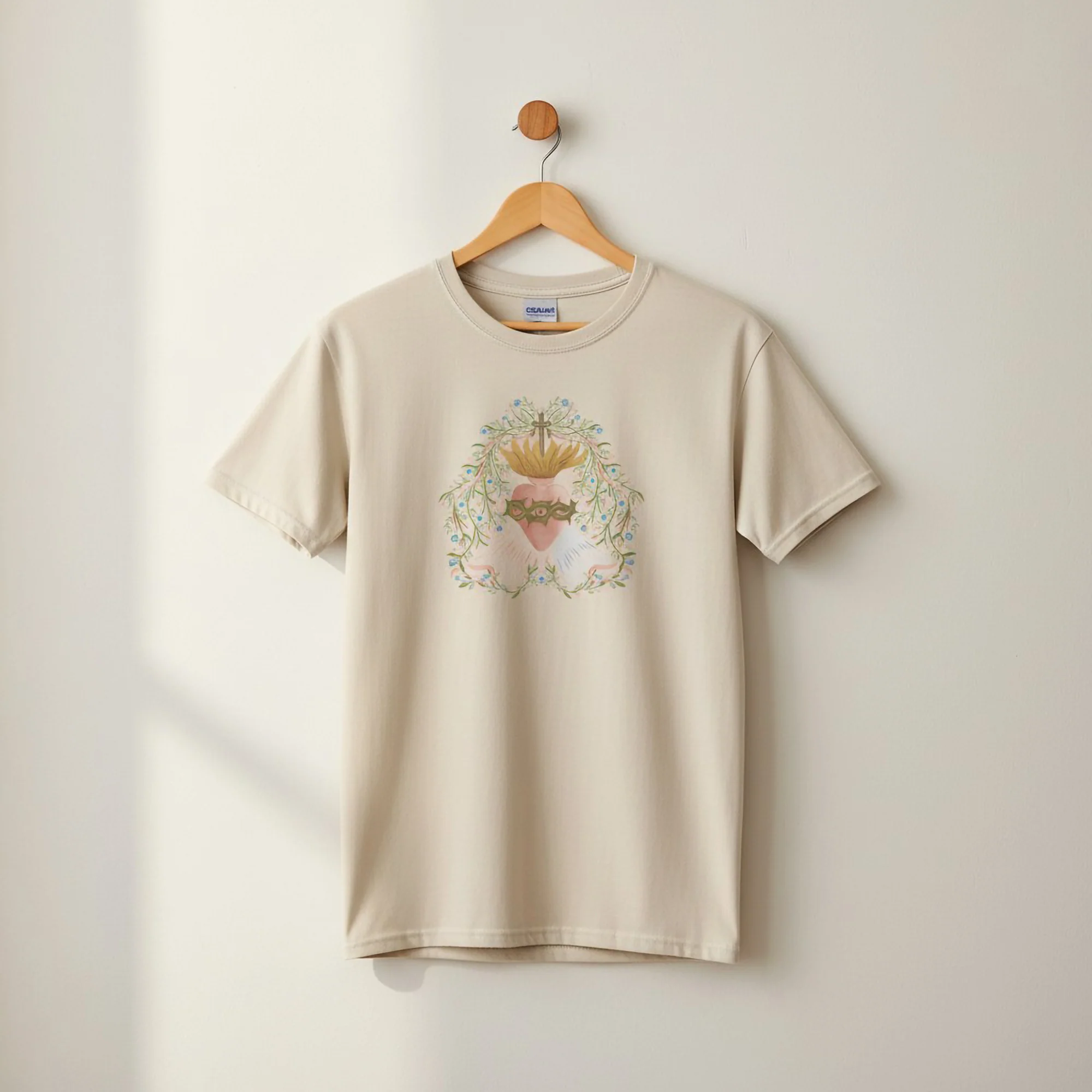 Divine Mercy Sacred Heart Devotional T-Shirt