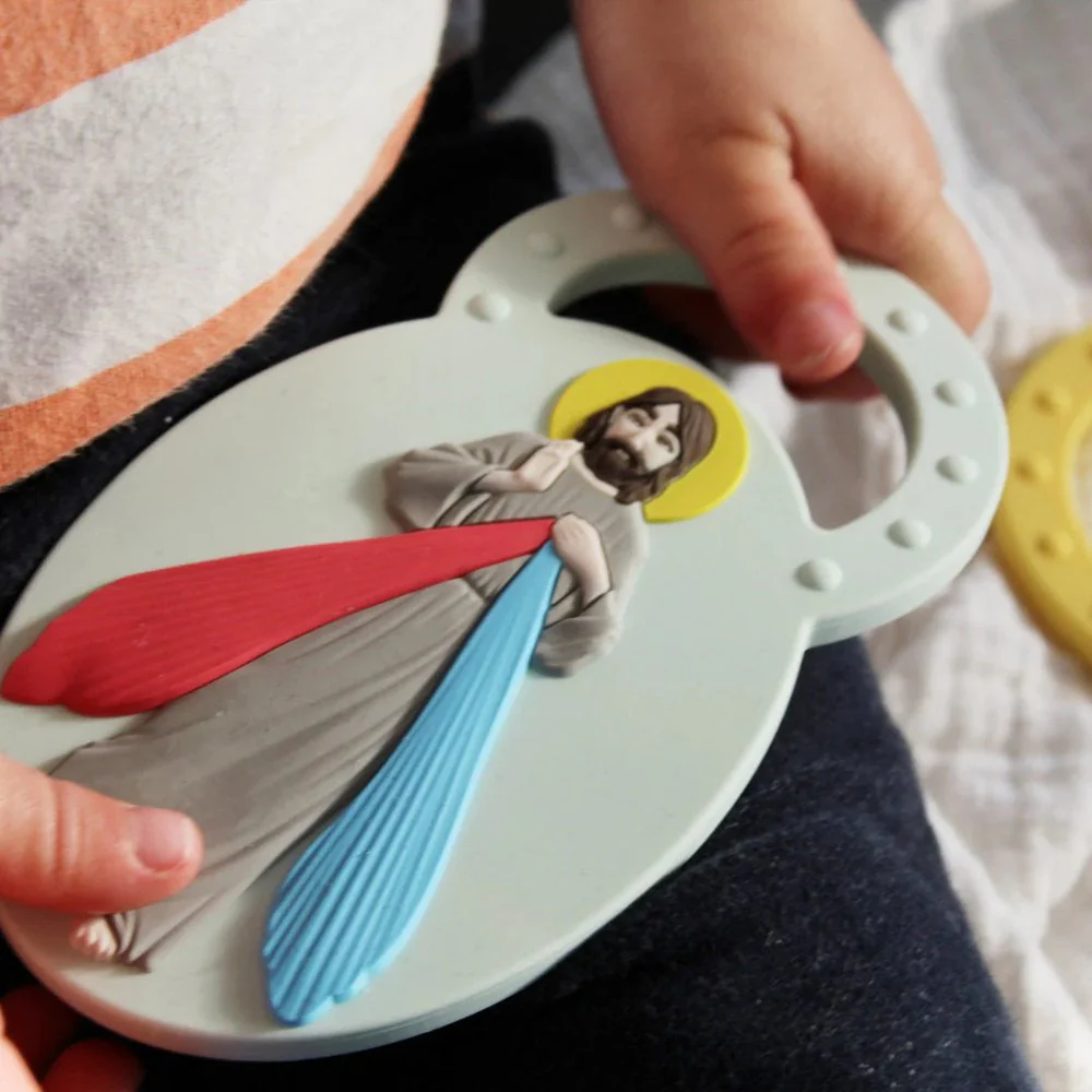 Divine Mercy Silicone Teether - Image 2