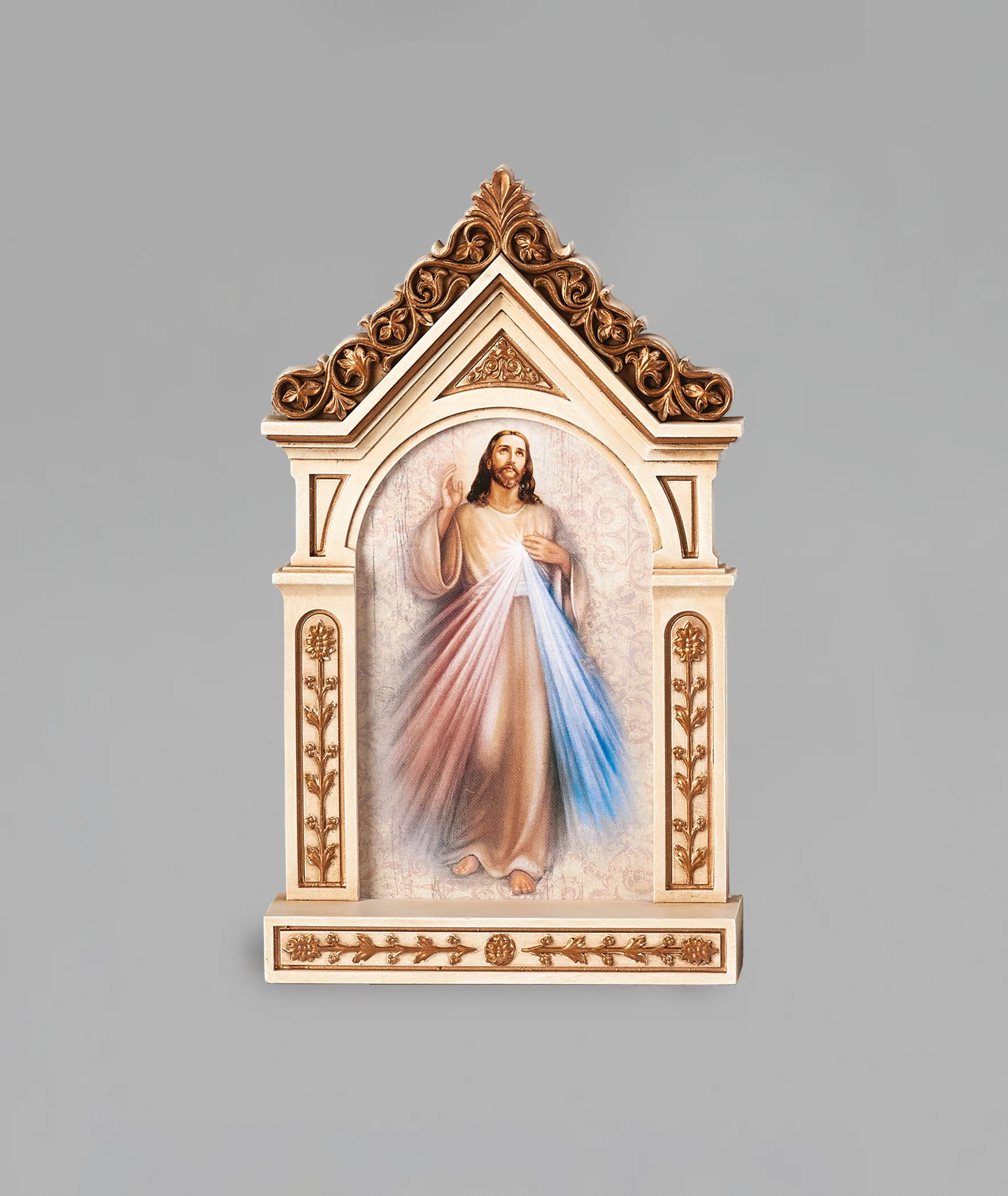 Divine Mercy Table Top Shrine - 6.25" - Image 2