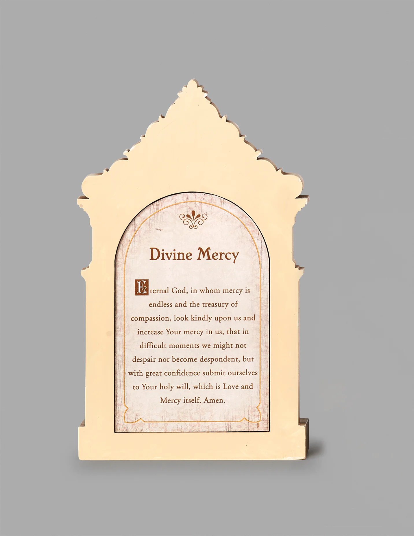 Divine Mercy Table Top Shrine - 6.25" - Image 3