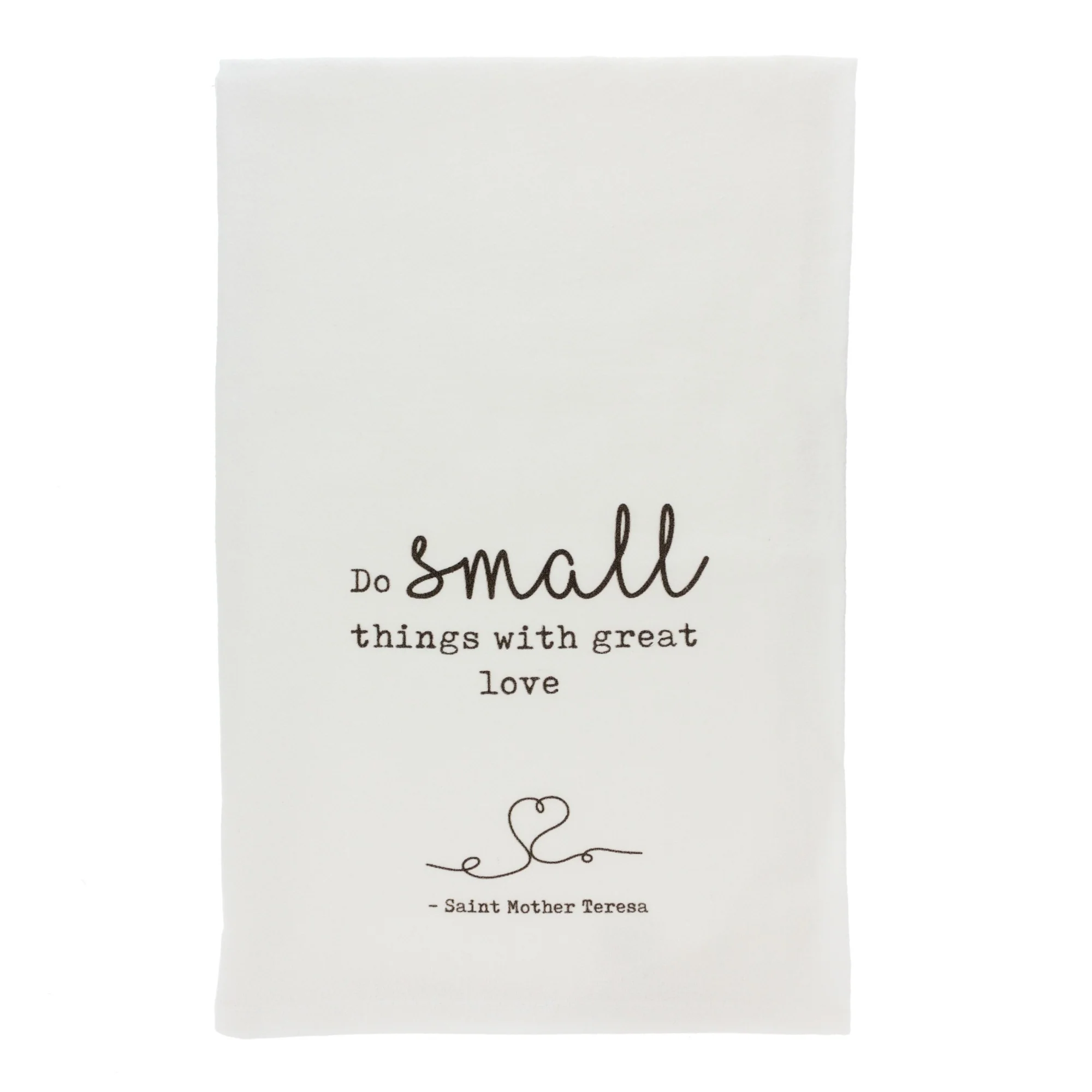 Do Small Things Flour Sack Dish Towel - Image 2