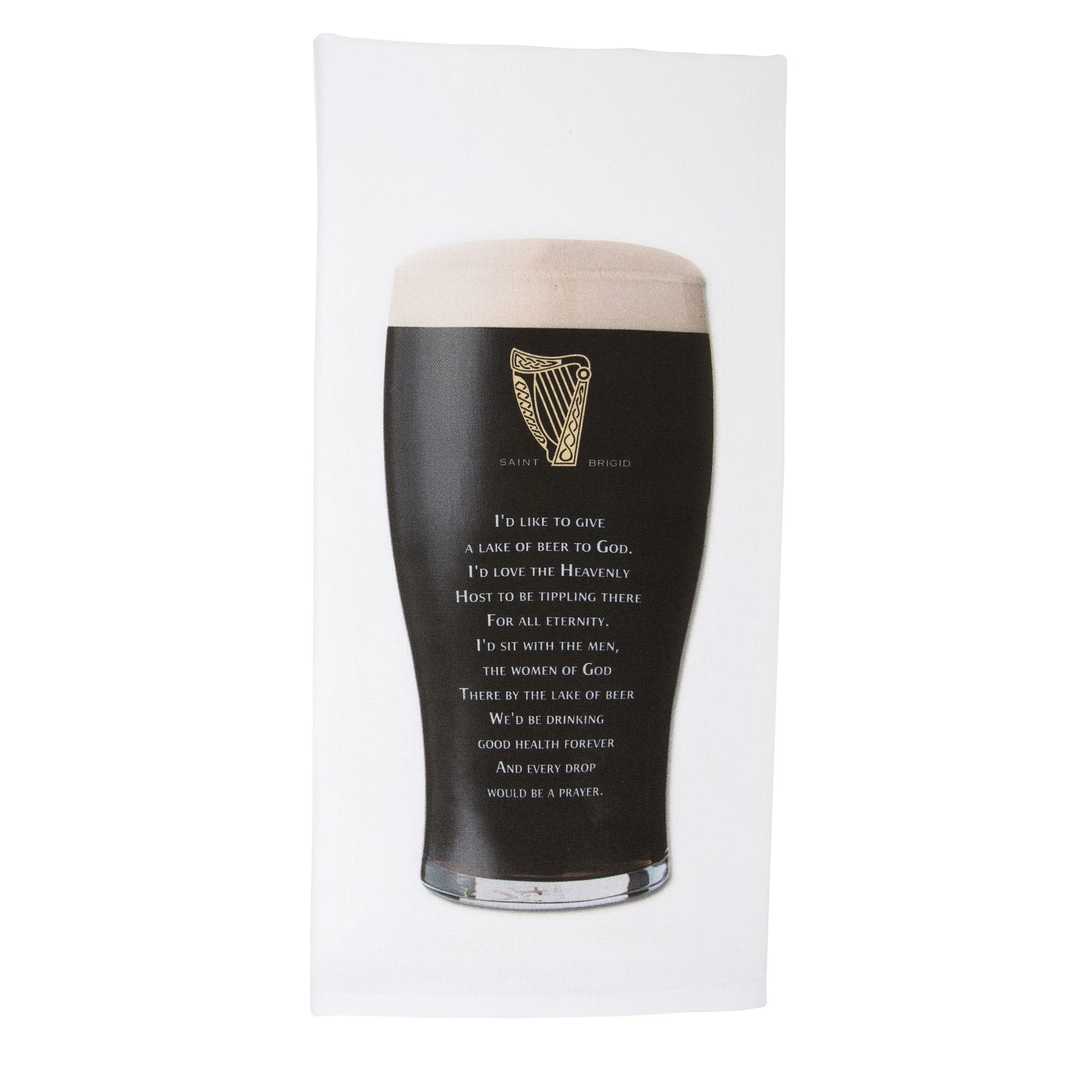 Drinking With the Saints Book & Bar Towel Gift Set - Image 4