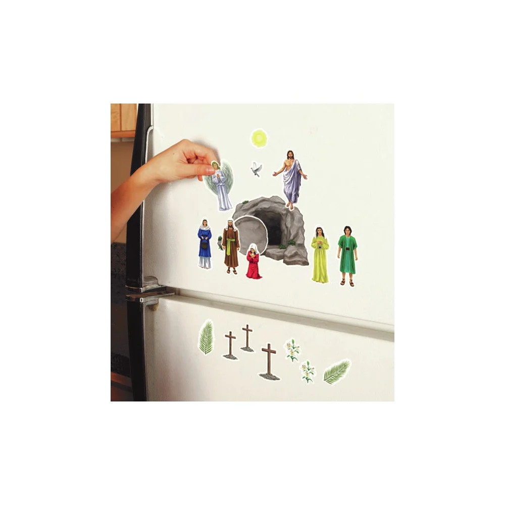 Easter Resurrection Magnet Set - 18 Pieces - Image 2