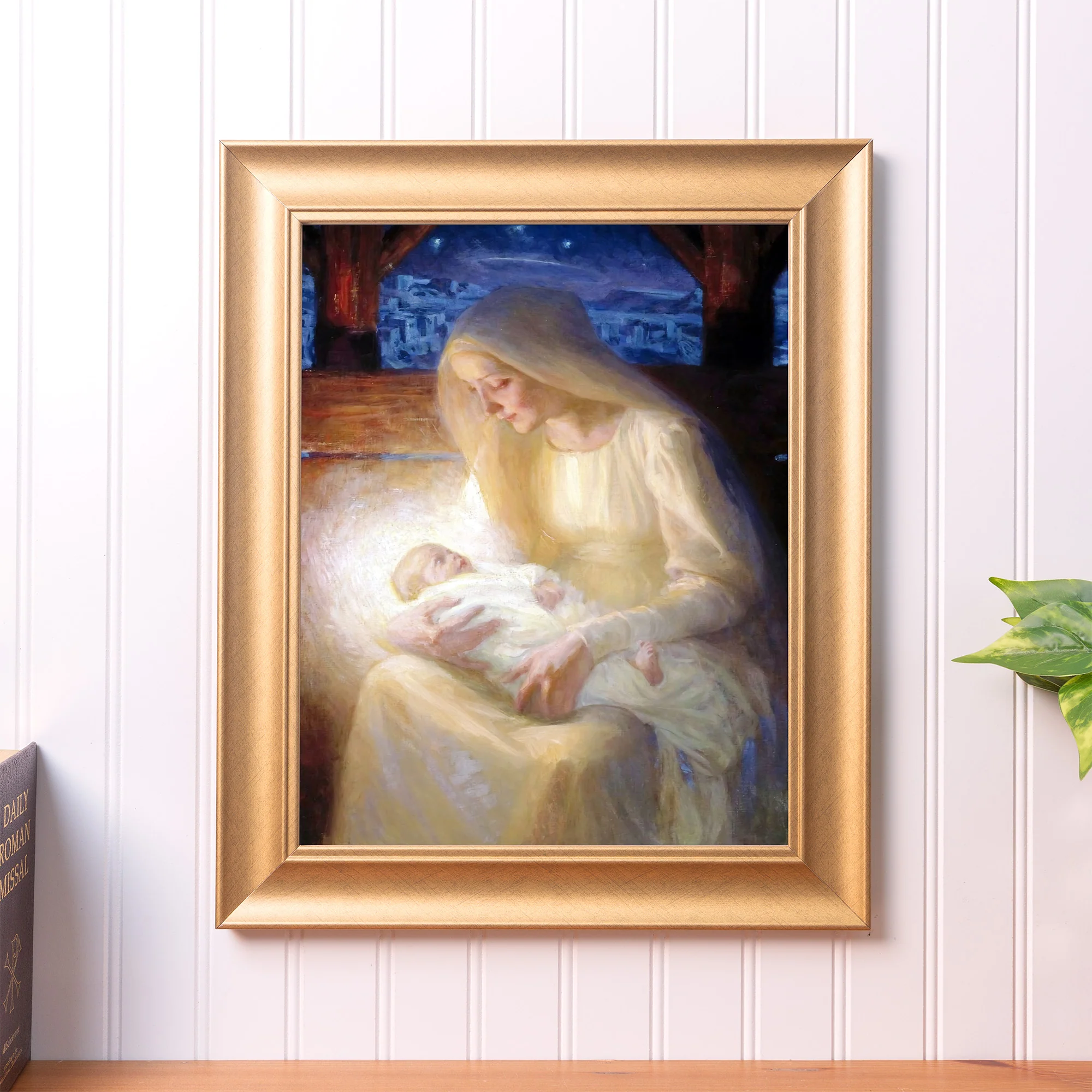 Edelfelt Madonna Gold Framed Print - Multiple Sizes - Image 2