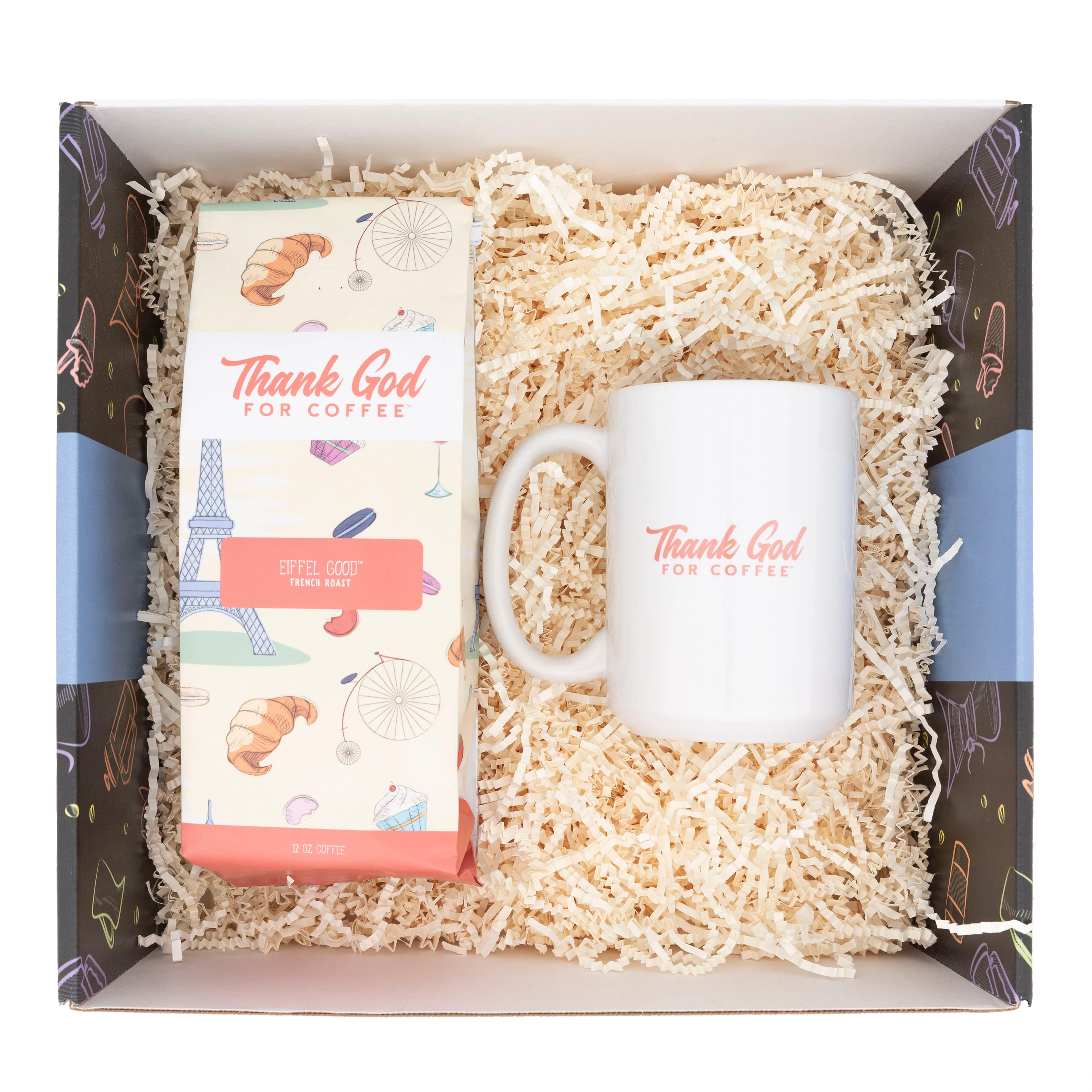 Eiffel Good Coffee and Mug Gift Set - Image 2