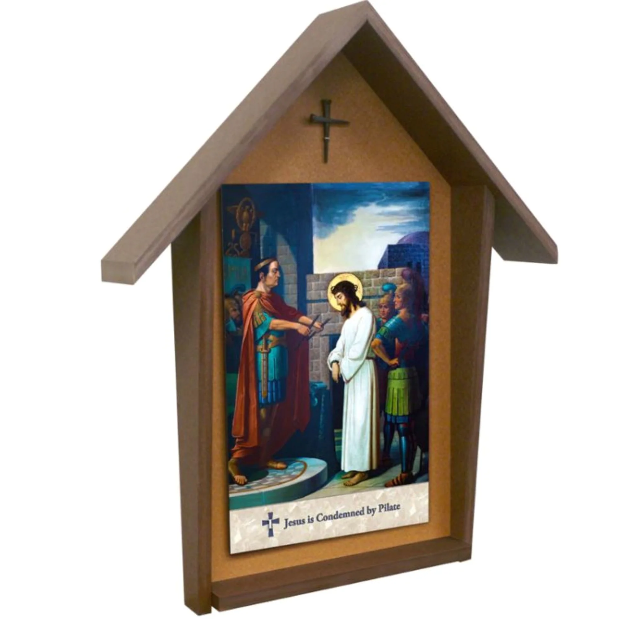 Emmerich Outdoor Stations of The Cross - 6" x 9" - Image 2