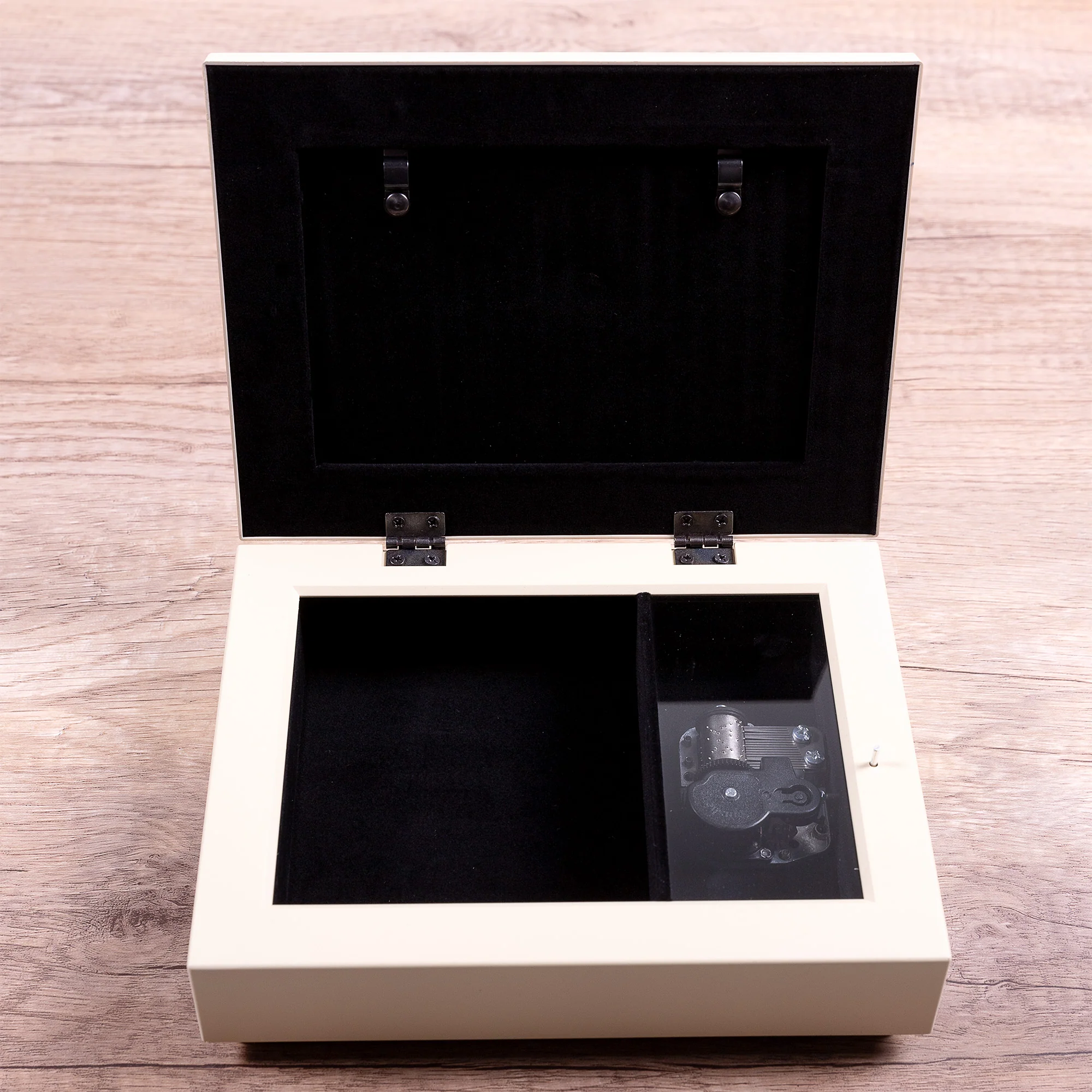 Engraved Baptism Frame Keepsake Music Box - Image 3