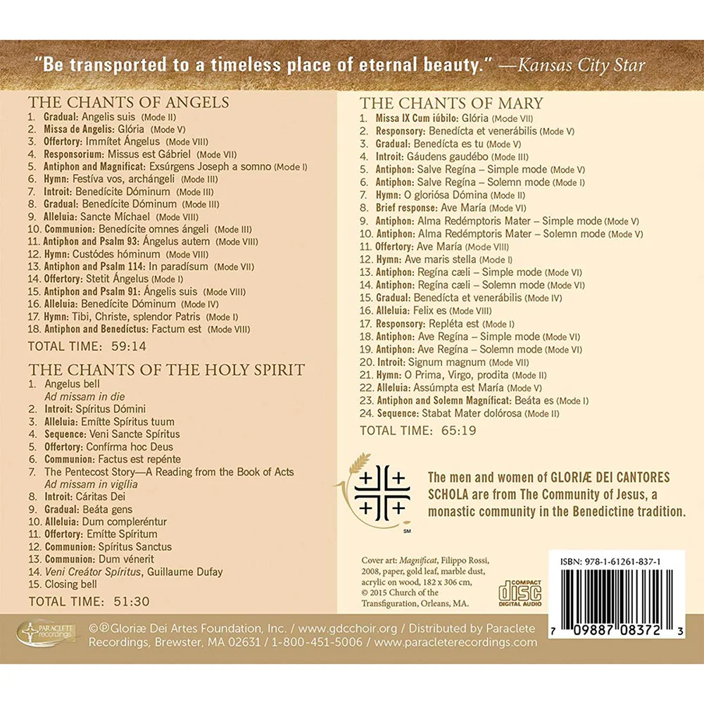 Essential Gregorian Chant Collection - 3 CD Set