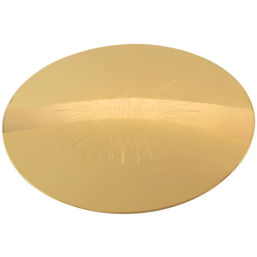 Etched IHS Sunburst Paten - 5.5"