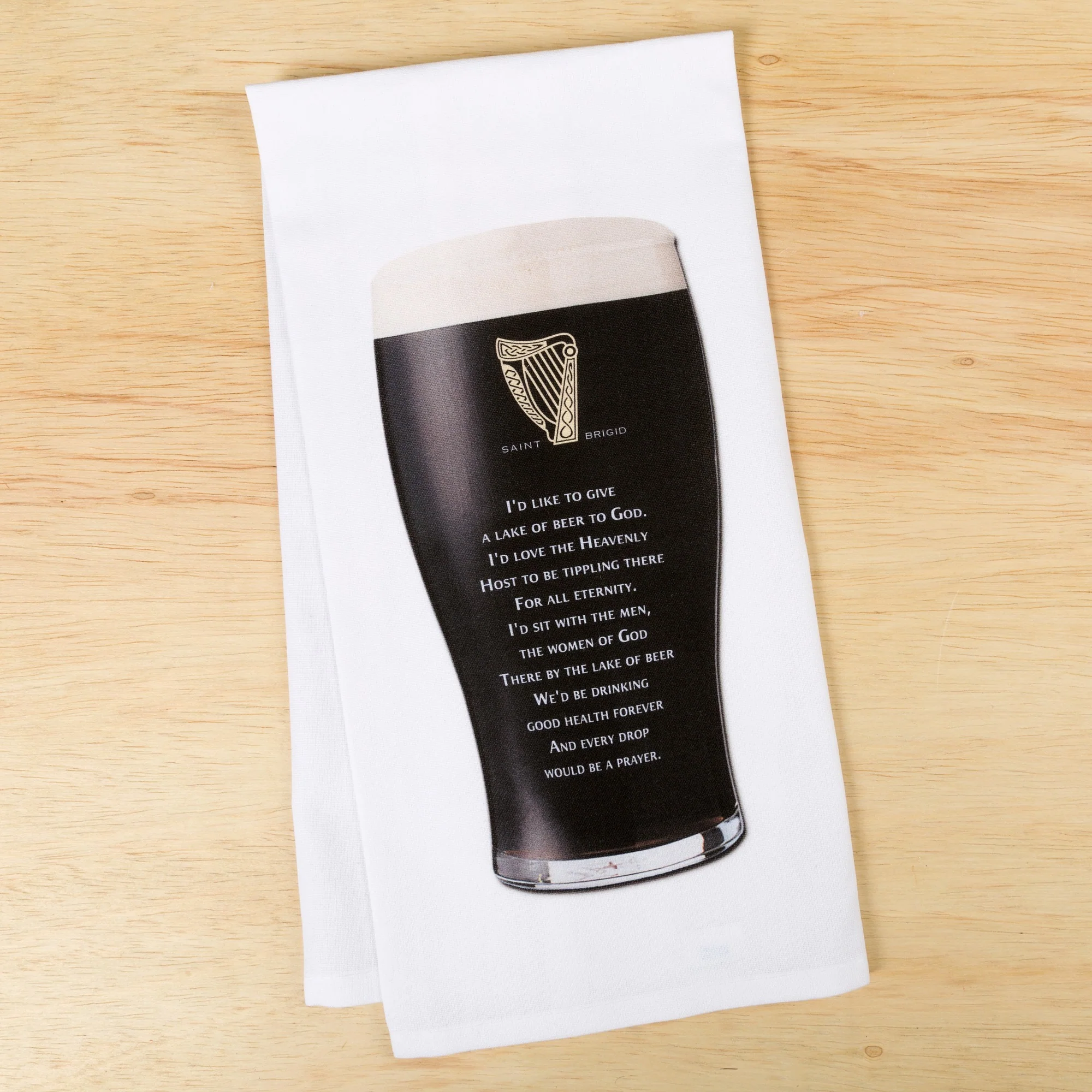Every Drop a Prayer Traditional Bar Towel
