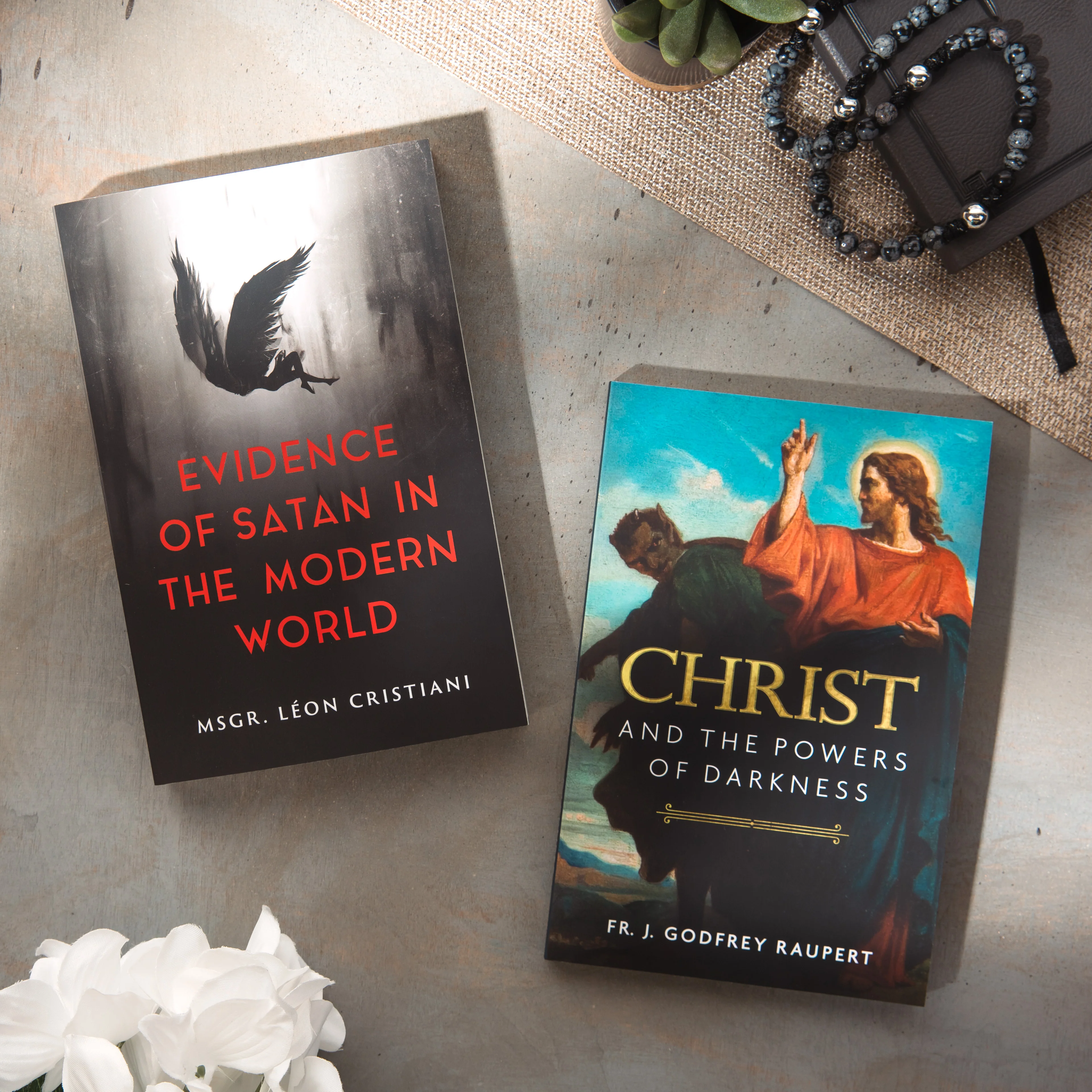 Evidence of Satan in the Modern World & Christ and the Powers of Darkness (2 Book Set)