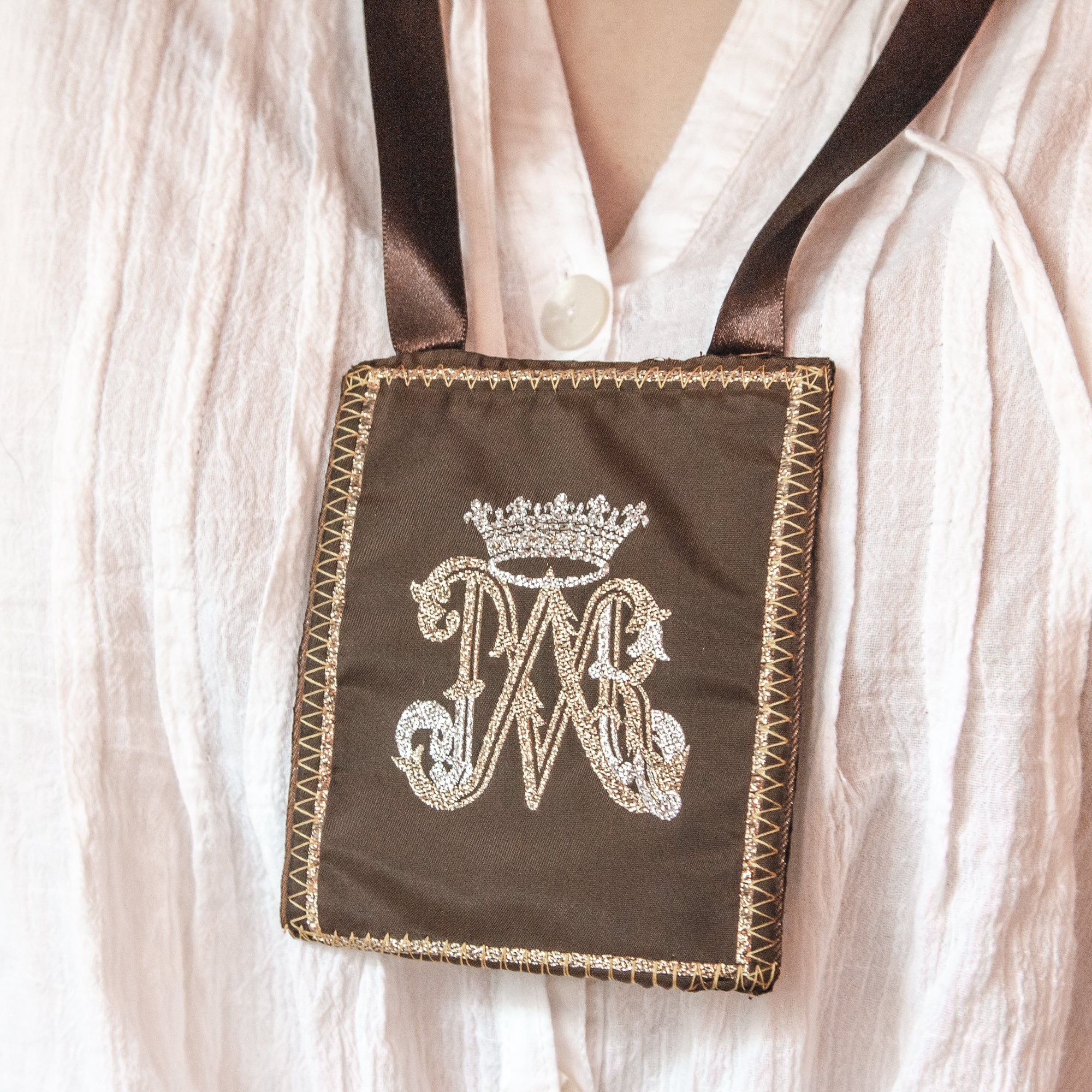Extra Large Brown Scapular for Door or Personal Use - Image 2