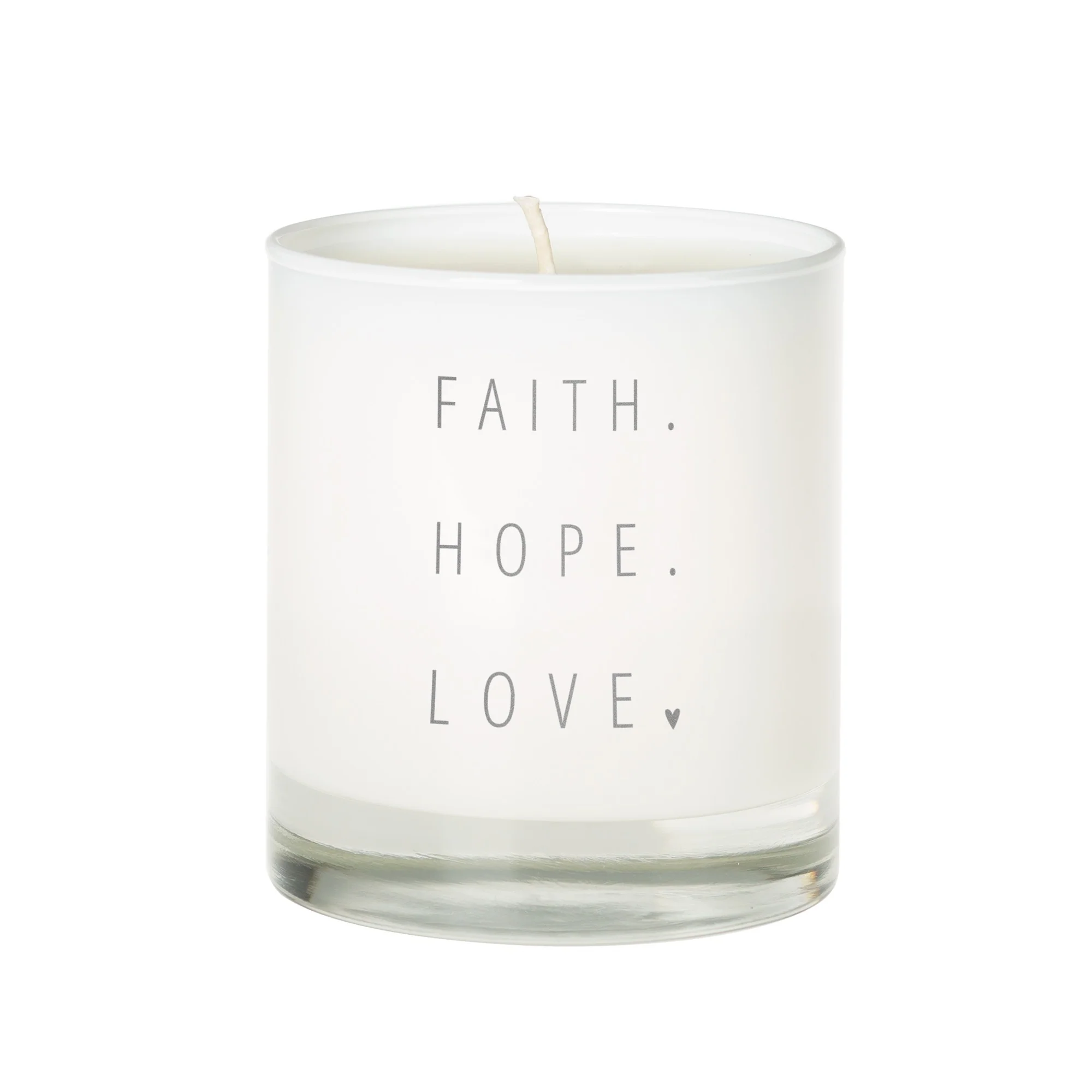 Faith, Hope, and Love Candle - Image 3