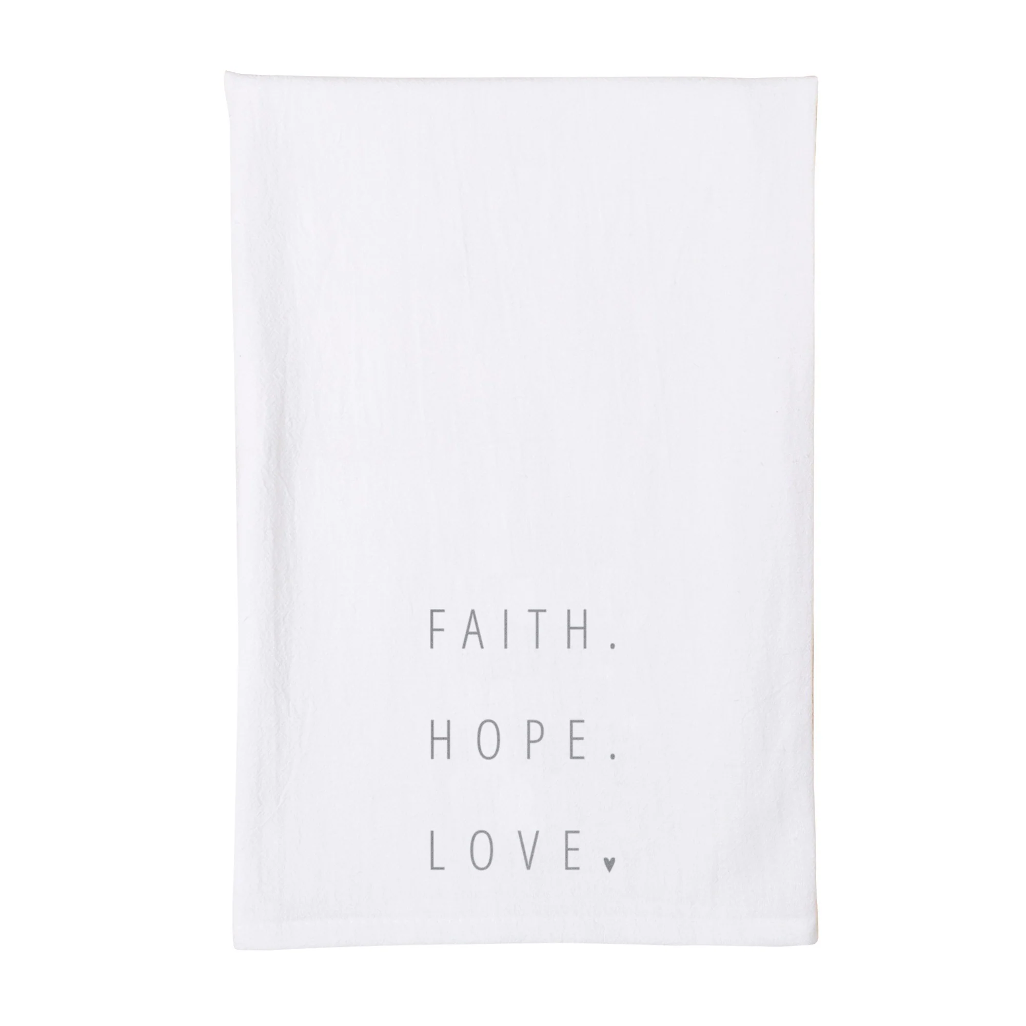 Faith, Hope, and Love Dish Towel - Image 2