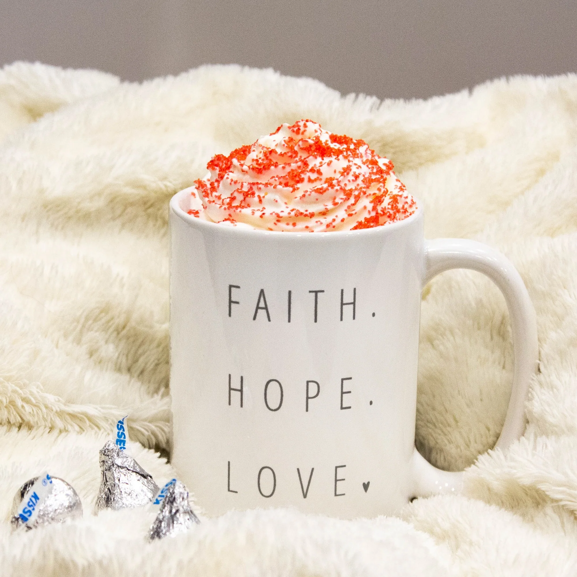 Faith, Hope, Love Elegant Mug - Image 2