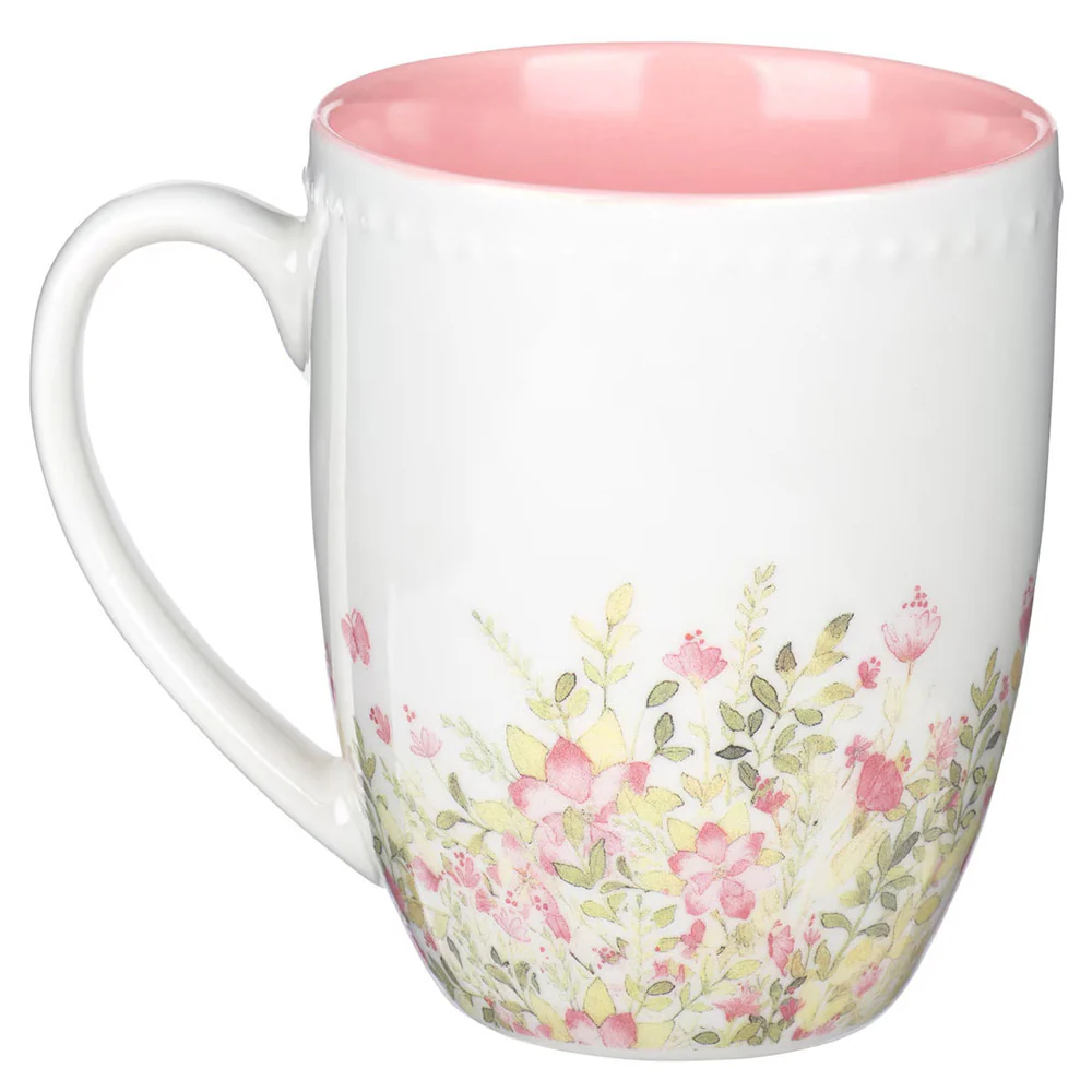 Faith Hope & Love Petite Floral Mugs - Set of 3 - Image 9