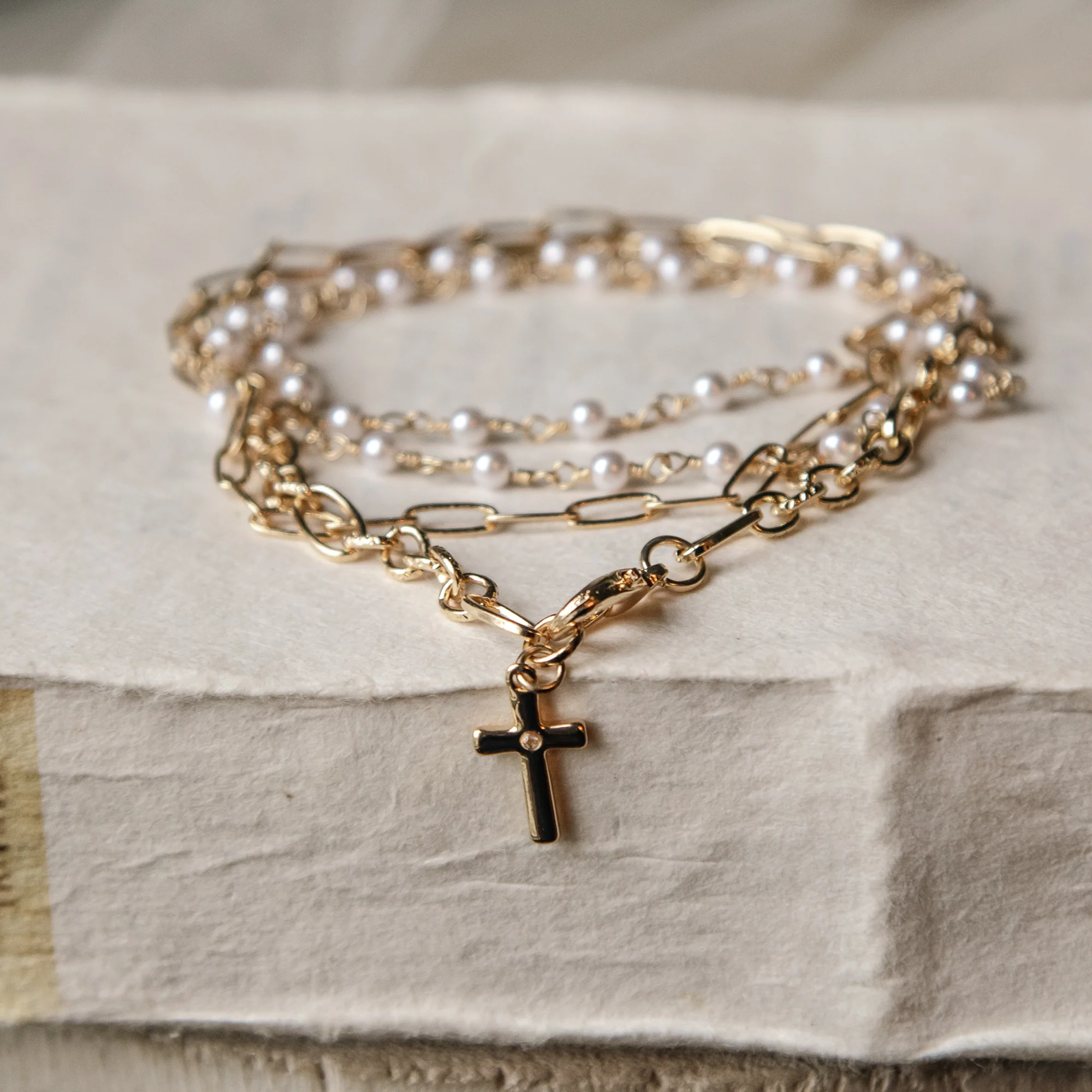 Faithful & Beautiful Wraparound Necklace or Bracelet - Image 3