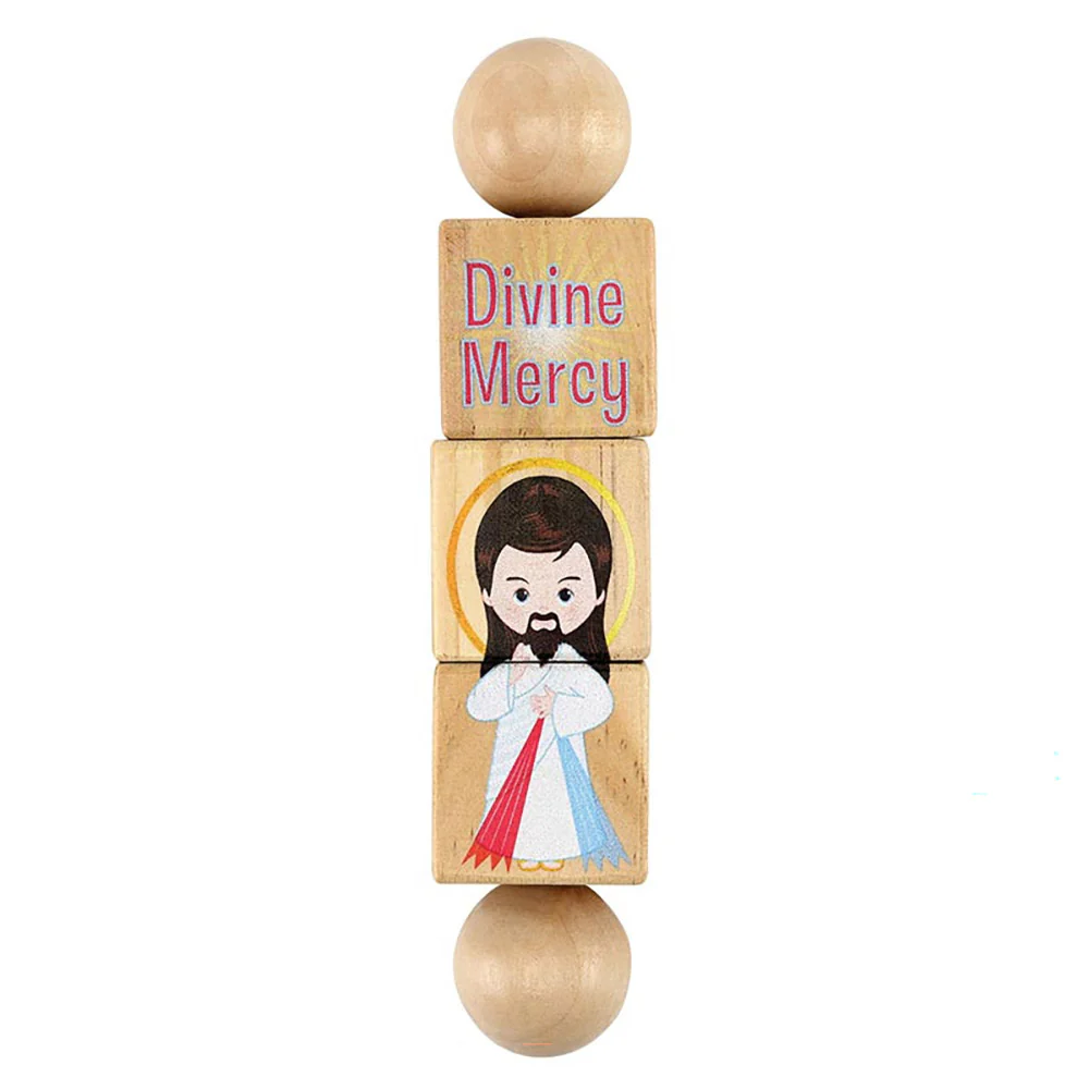 Faithful Fidgits Jesus Devotions Wooden Spinner Puzzle - Image 5