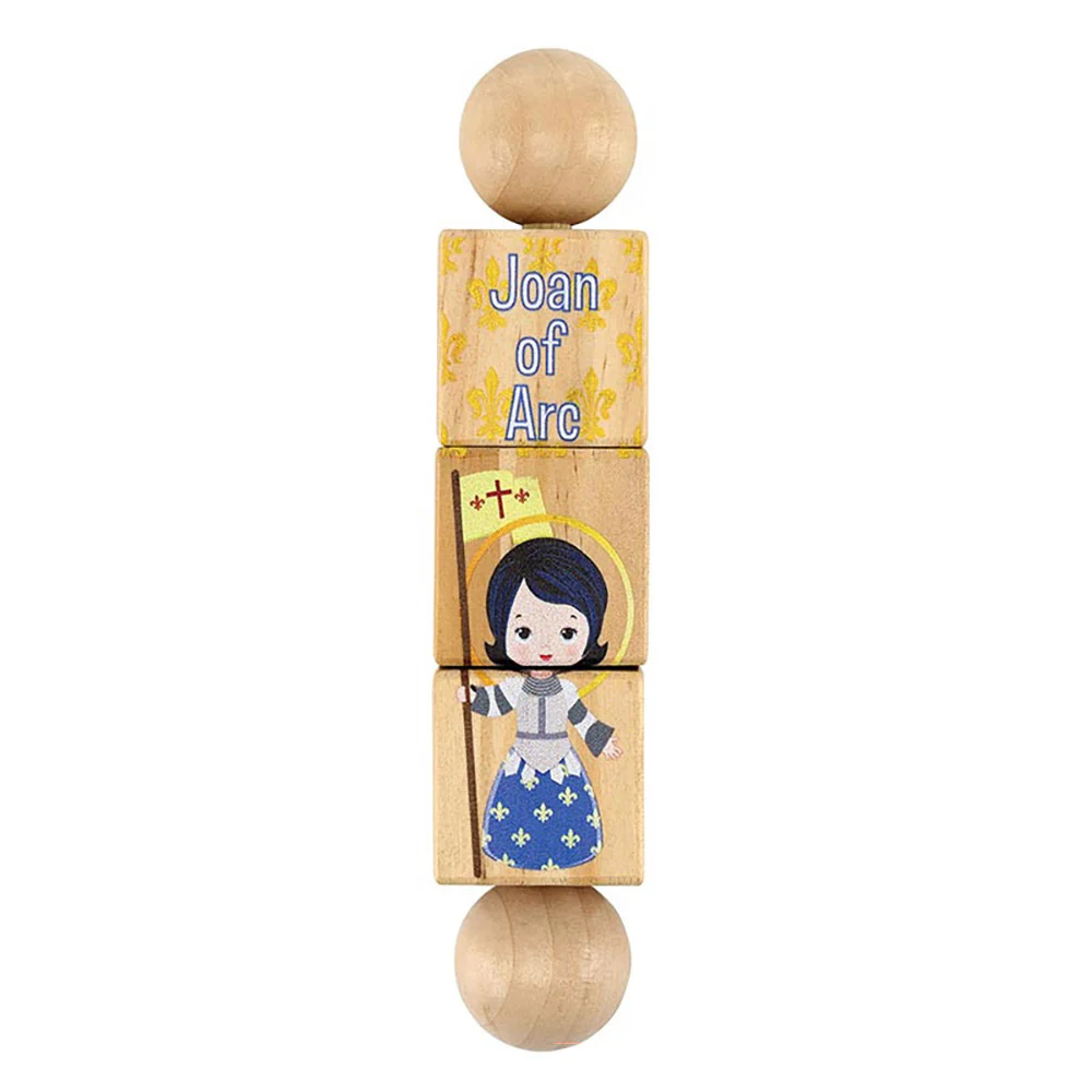 Faithful Fidgits Saints Wooden Spinner Puzzle - Image 5