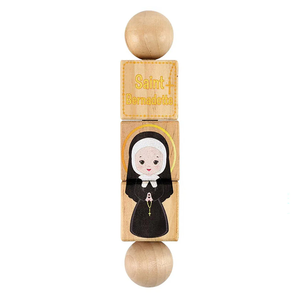 Faithful Fidgits Saints Wooden Spinner Puzzle - Image 7