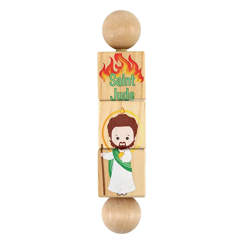 Faithful Fidgits Saints Wooden Spinner Puzzle - Image 9