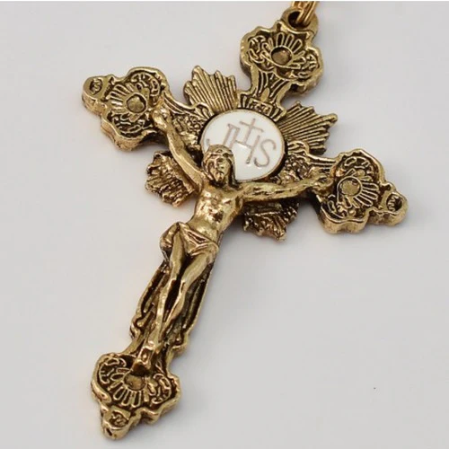 Fatima Gold Plated Rosary - Image 2