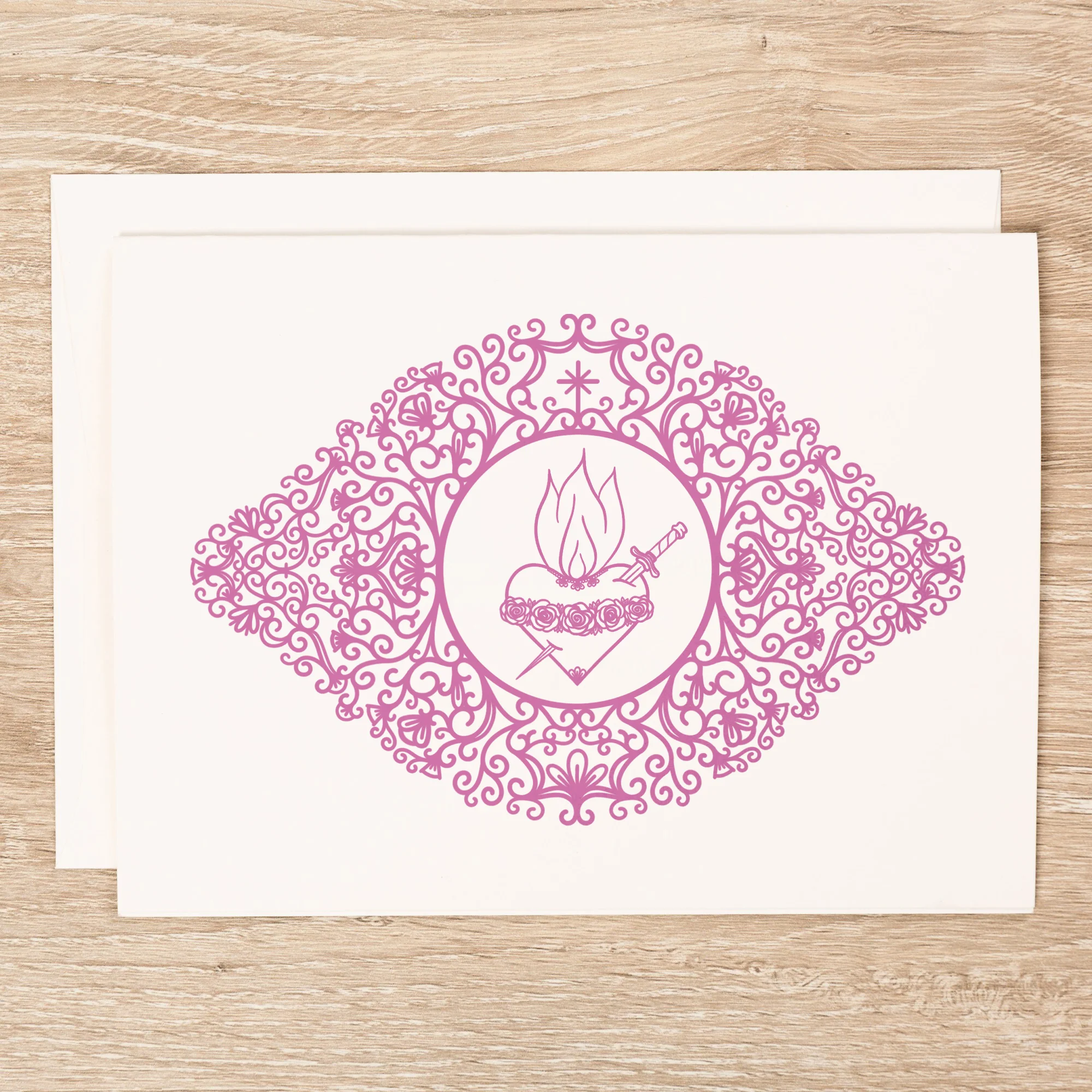Filigree Collection Catholic Note Cards - Set of 12 - Image 3