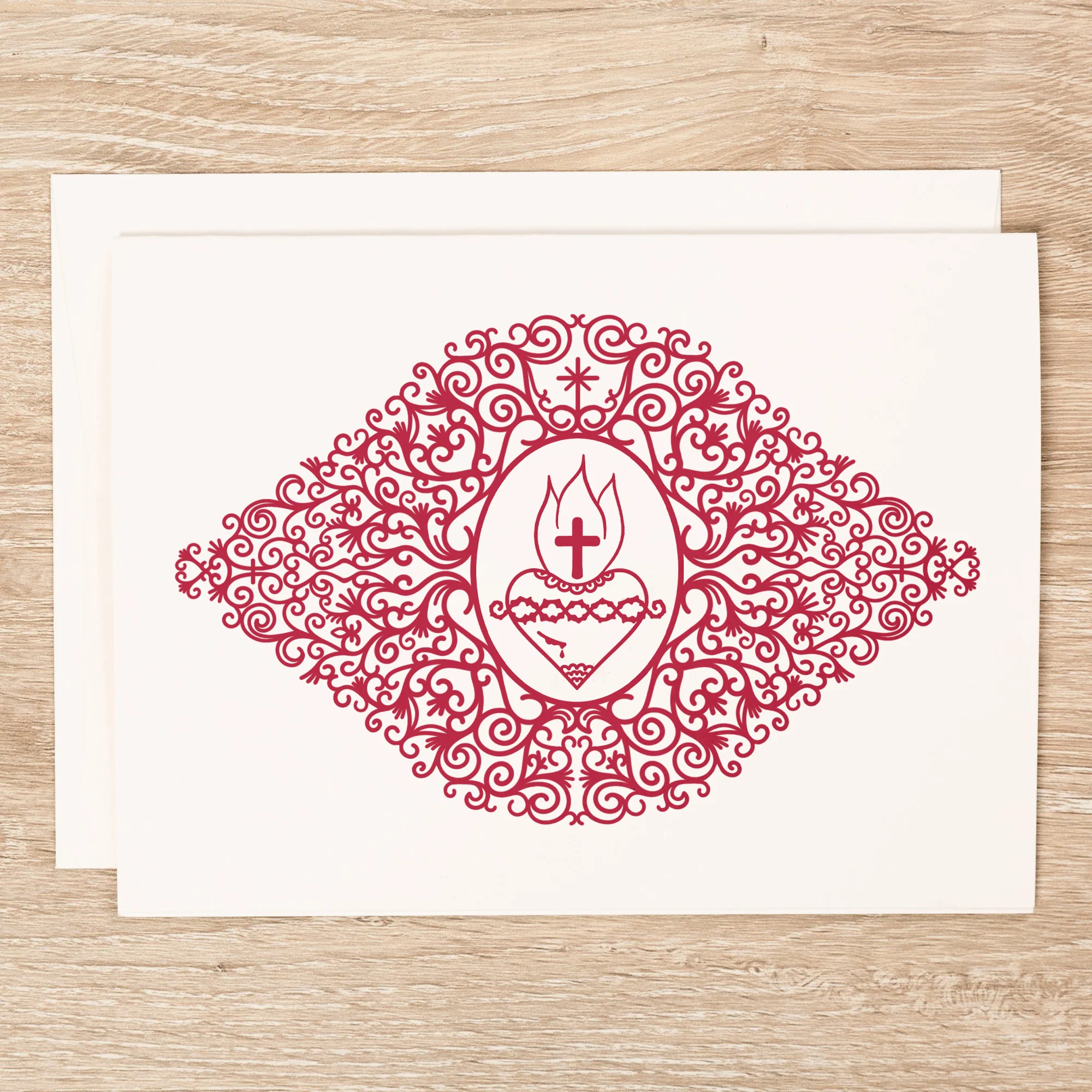 Filigree Collection Catholic Note Cards - Set of 12 - Image 4