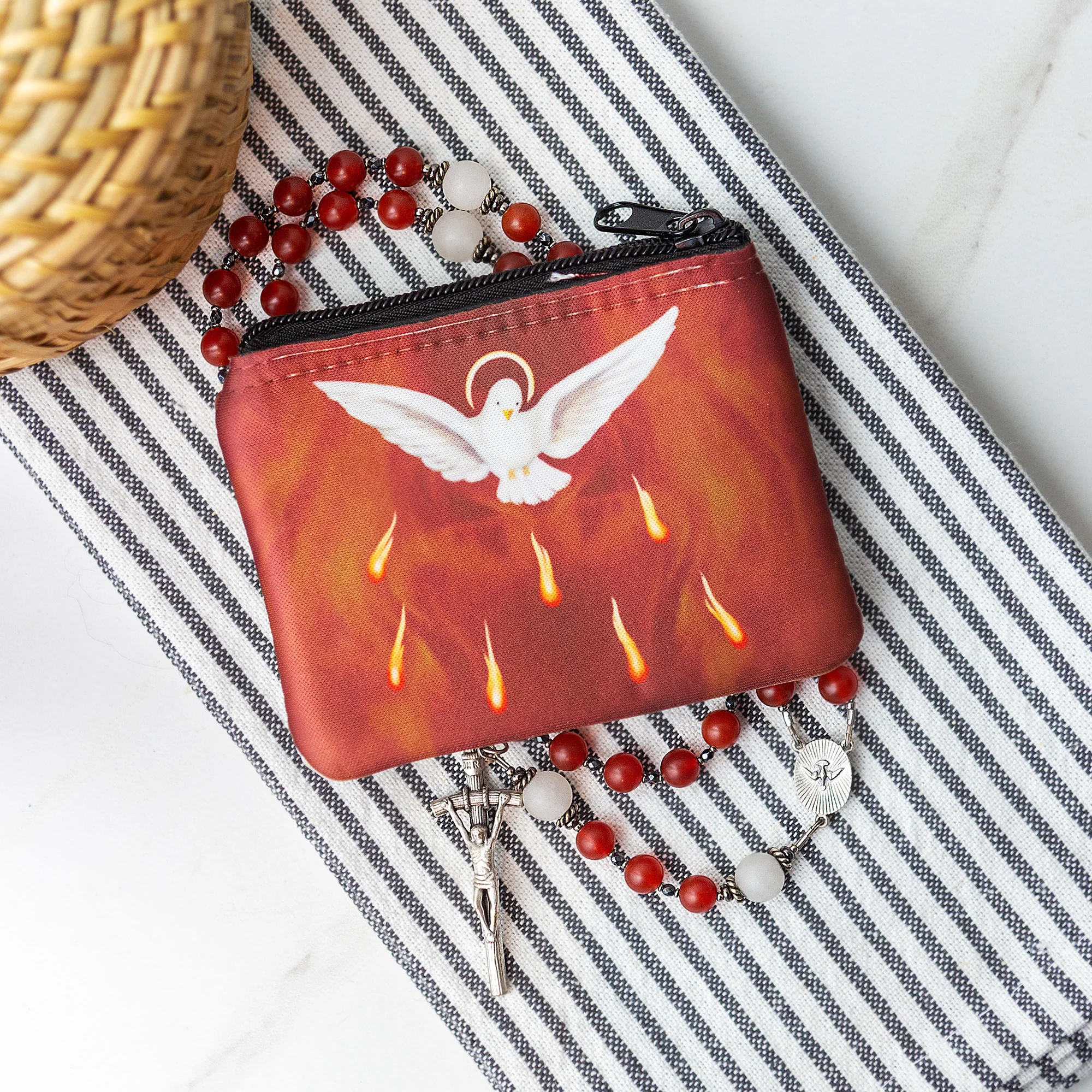 Fire of the Holy Spirit Rosary Set
