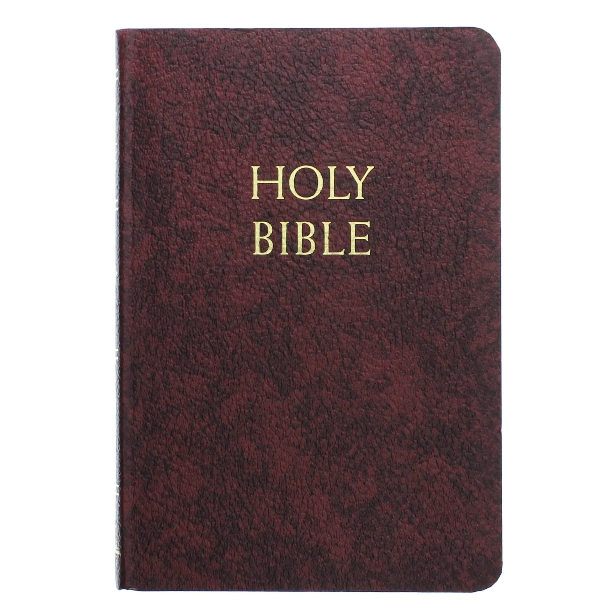 Fireside Study Bible (NAB-RE) Burgundy Leather Flex