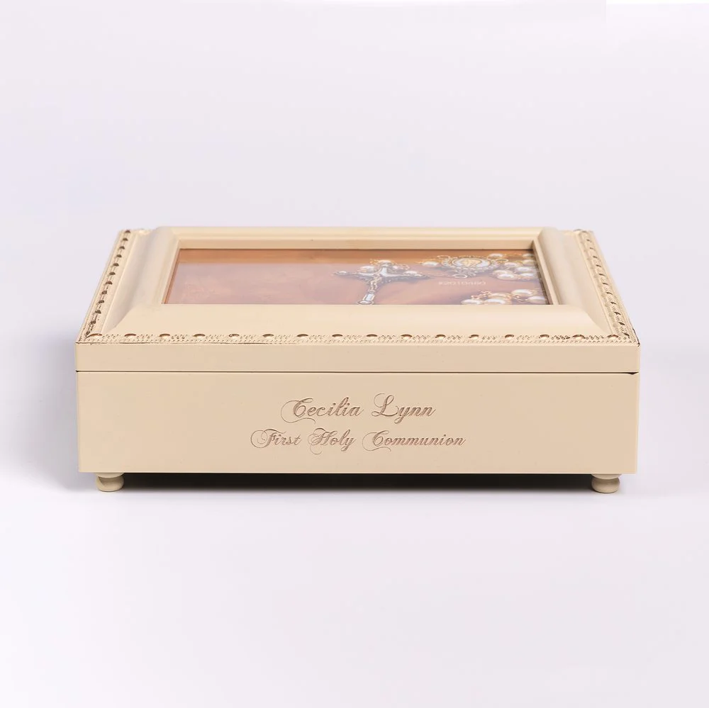 First Communion Frame Music Box - Girl - Image 2