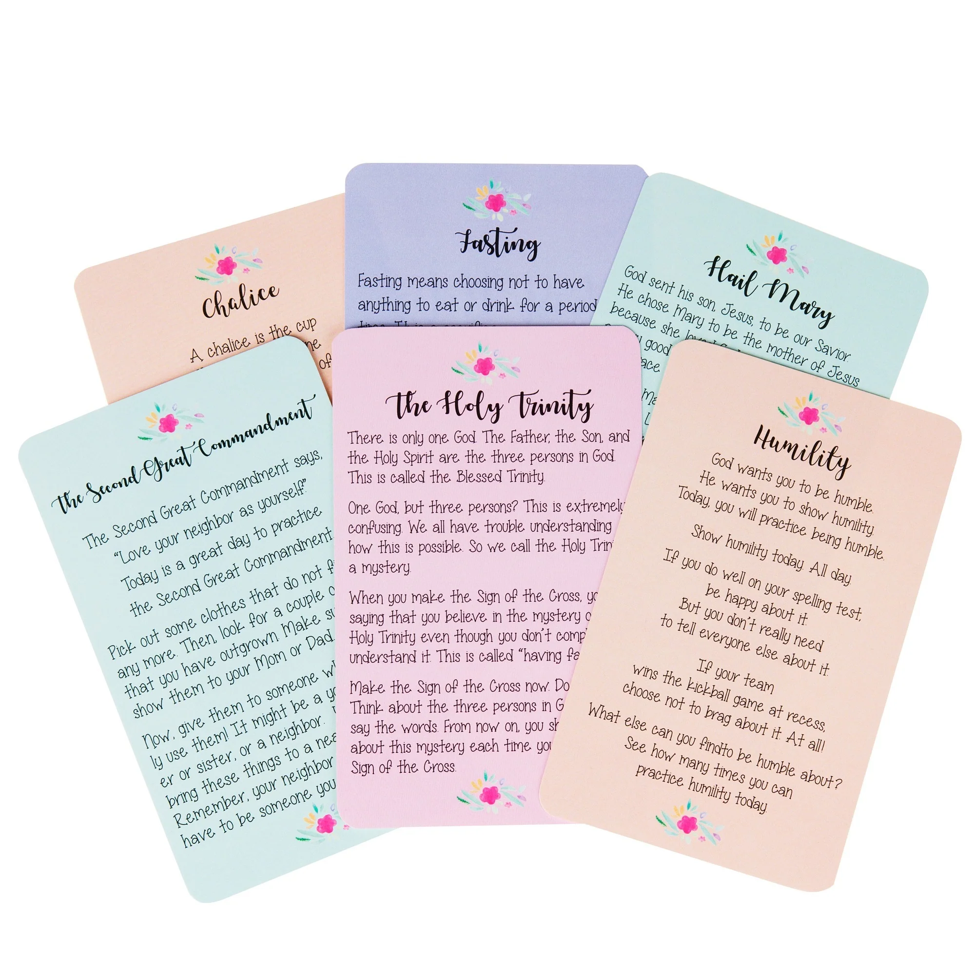 First Communion Preparation Cards - Girls - Image 3