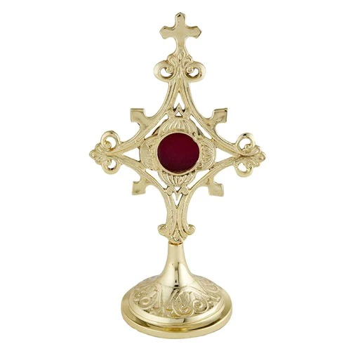 Floury Handcrafted Solid Brass Reliquary