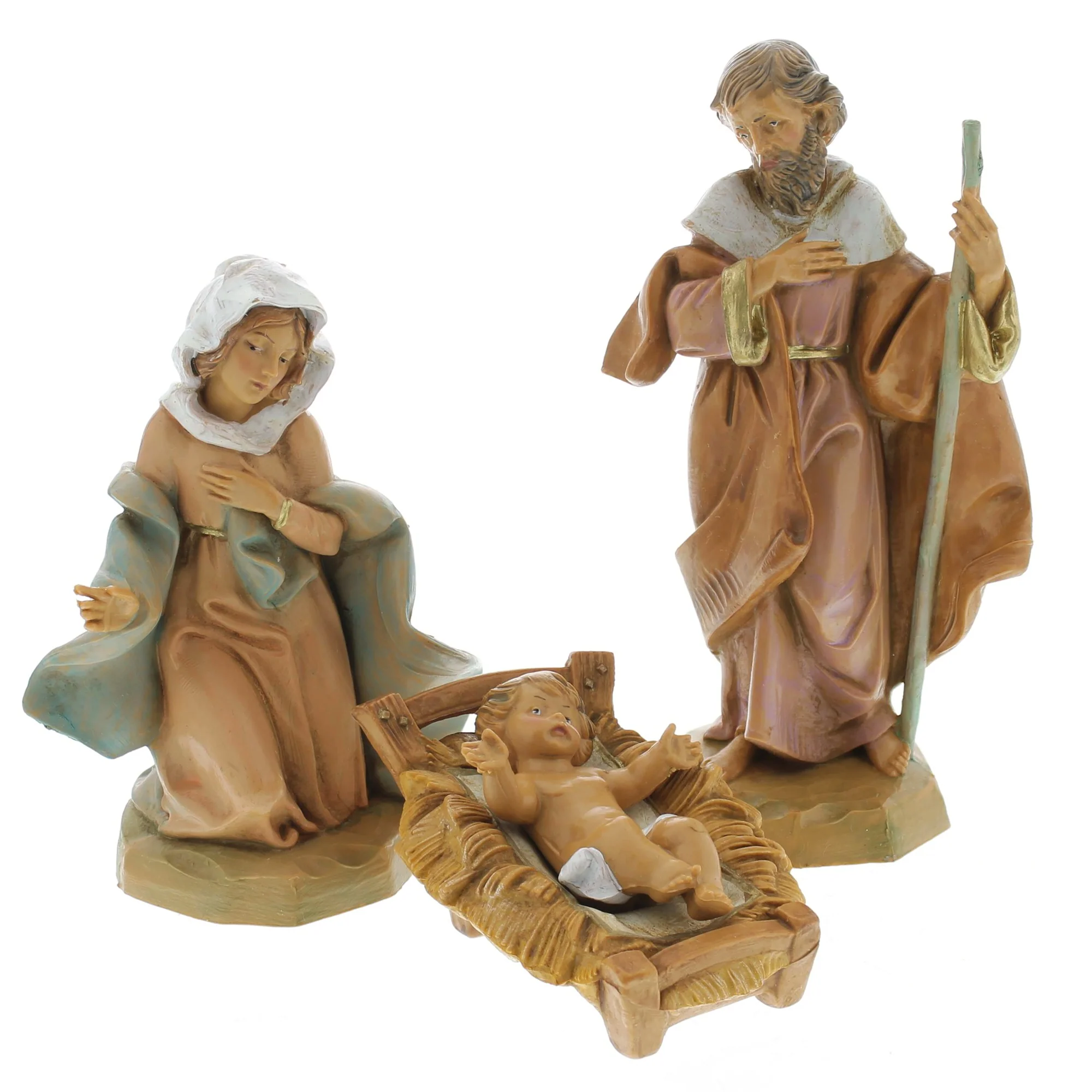 Fontanini Holy Family 3 Piece Set 5" Scale