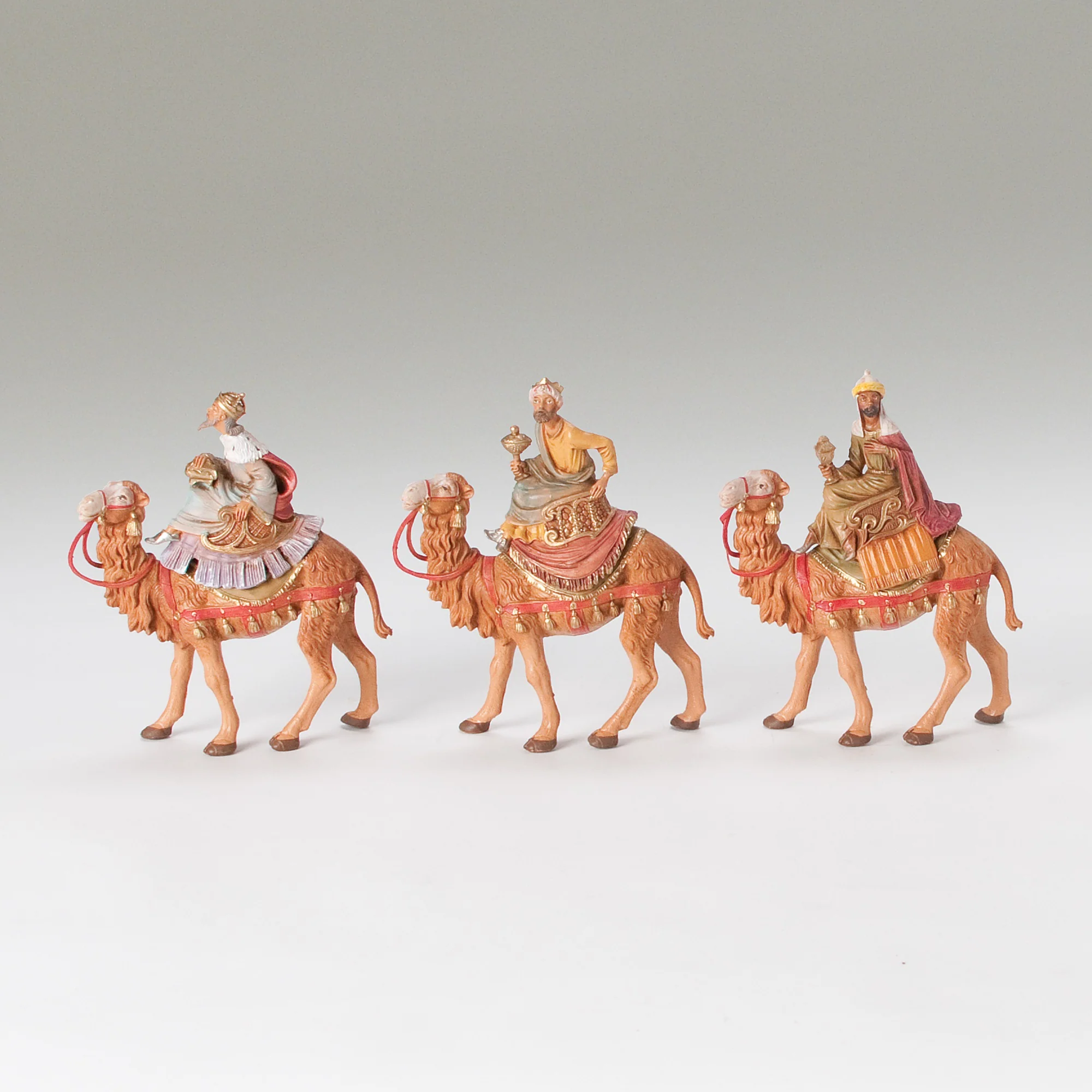 Fontanini Kings On Camels Figs 3 pc set 5" Scale - Image 2