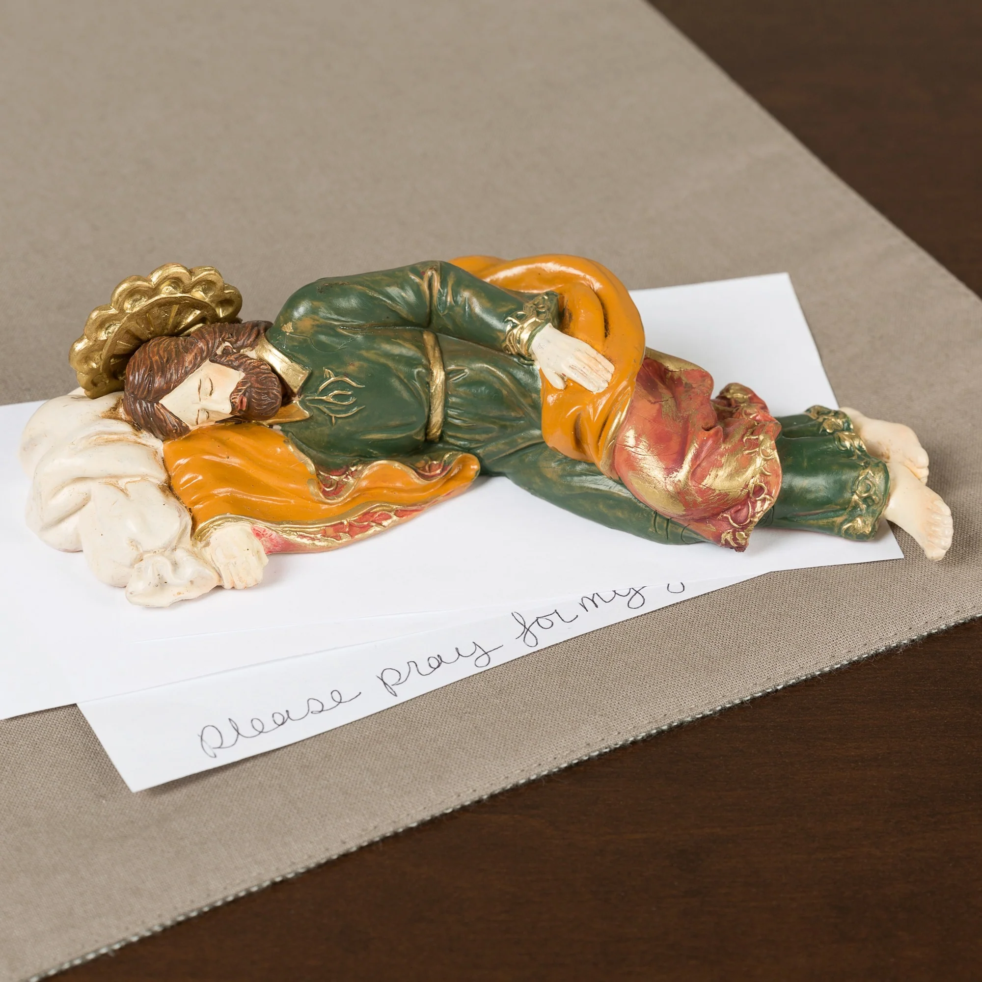 Fontanini Sleeping St. Joseph Figure - Image 3