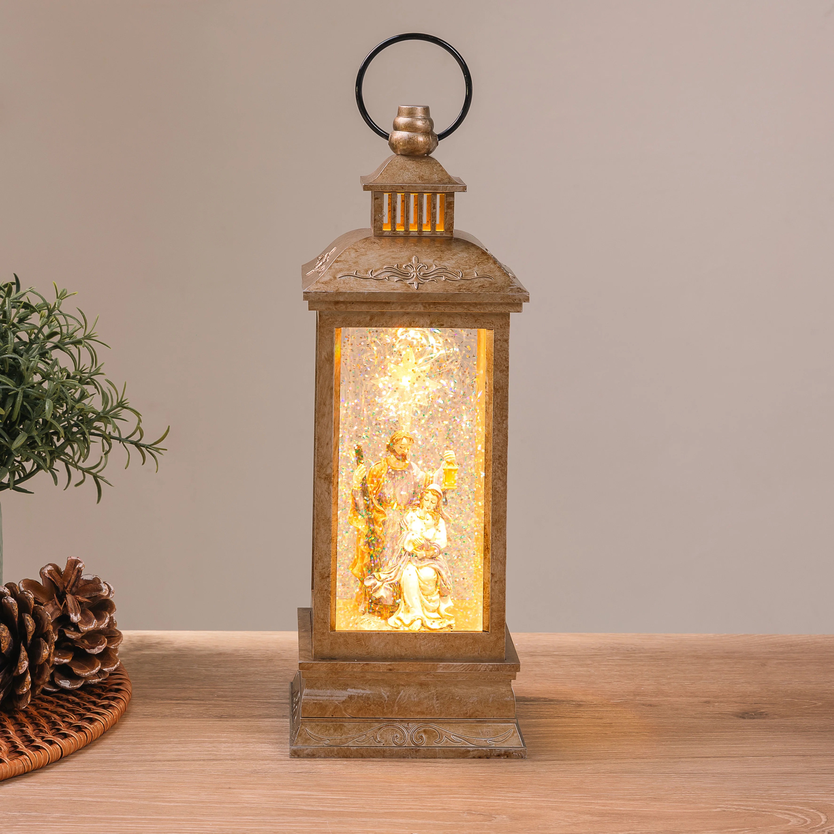 Fontanini Star of Bethlehem Nativity LED Lantern - Image 2