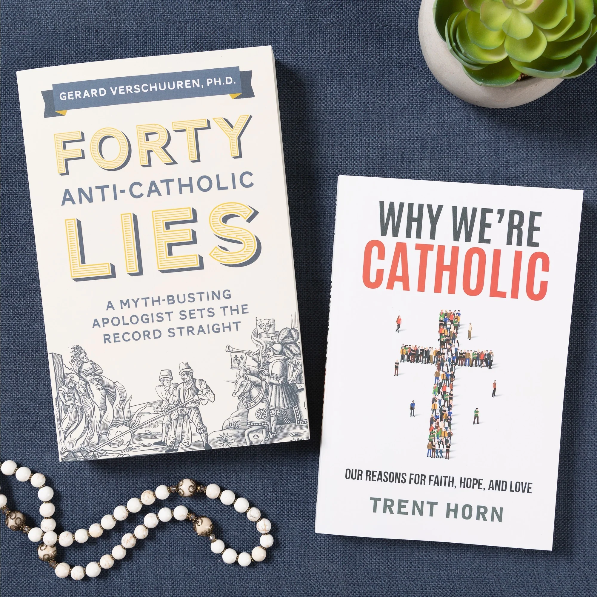 Forty Anti-Catholic Lies & Why We're Catholic (2 Book Set)