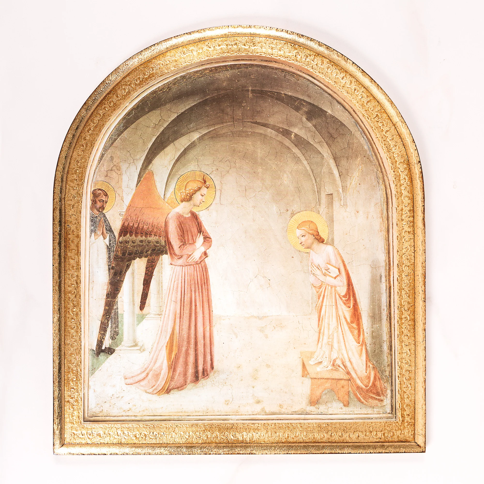 Fra Angelico Annunciation Plaque - 13" x 15" - Image 2