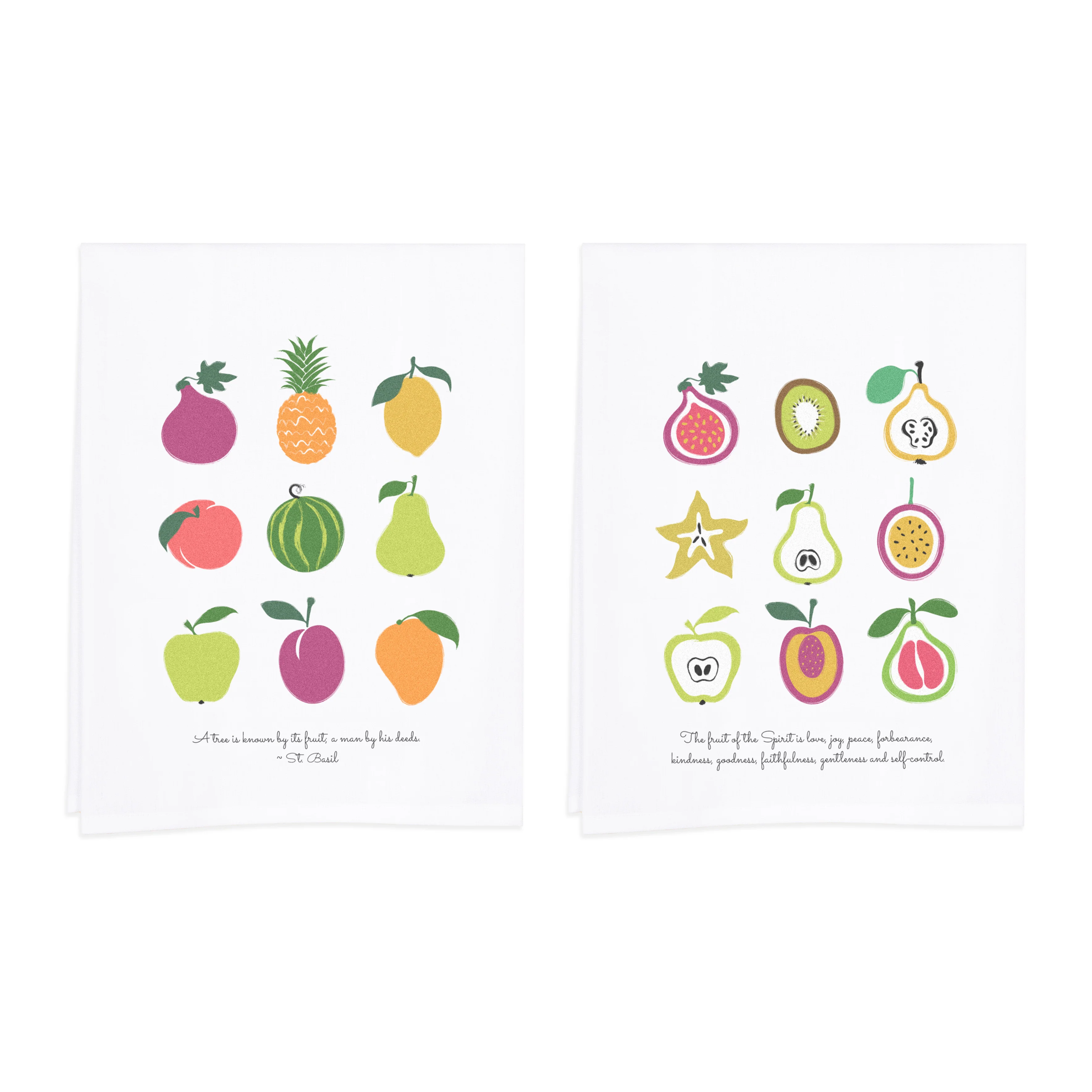 Fruit of the Spirit Dish Towels - Set of 2 - Image 2