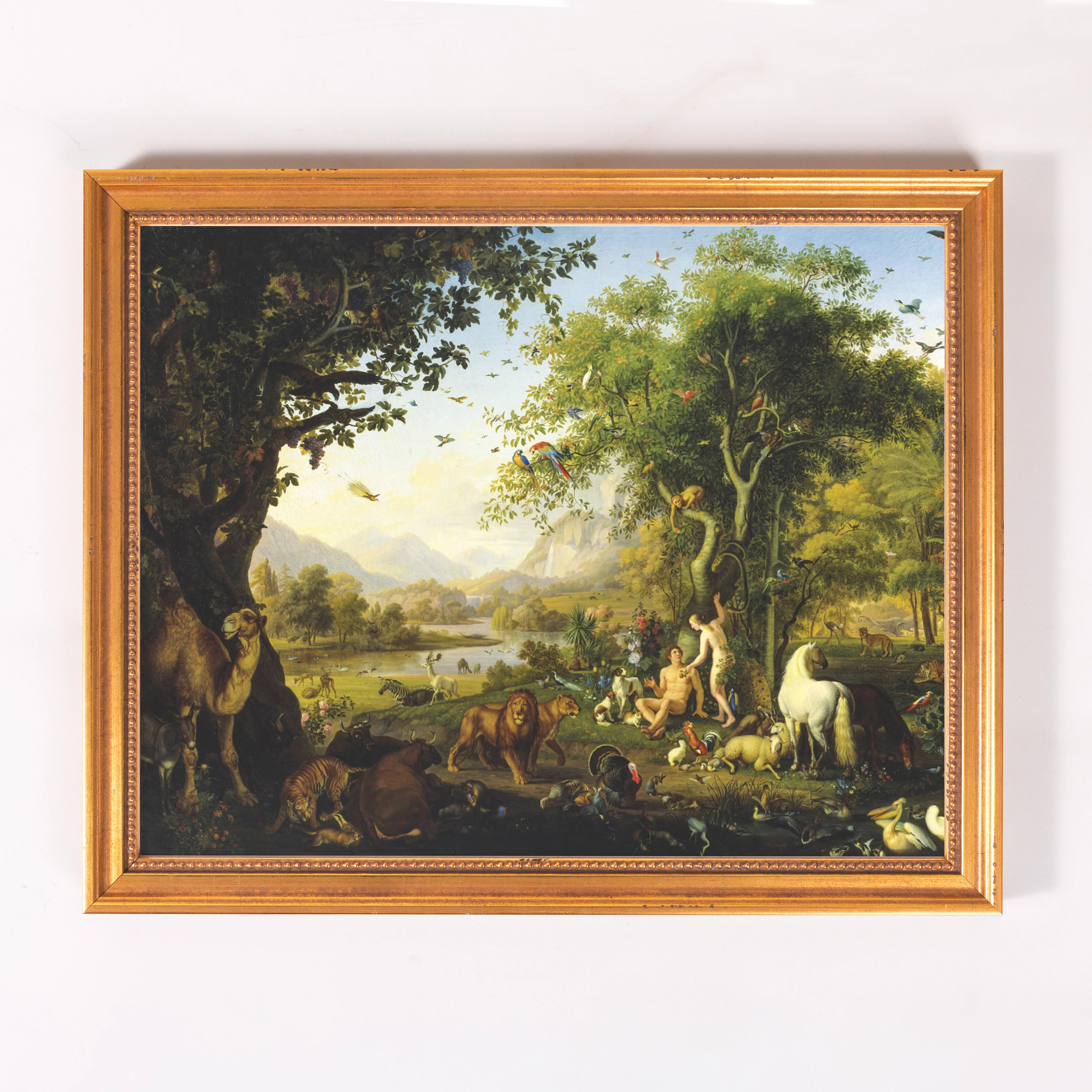 Garden of Eden Framed Canvas - Sacred Classics Collection - Image 5