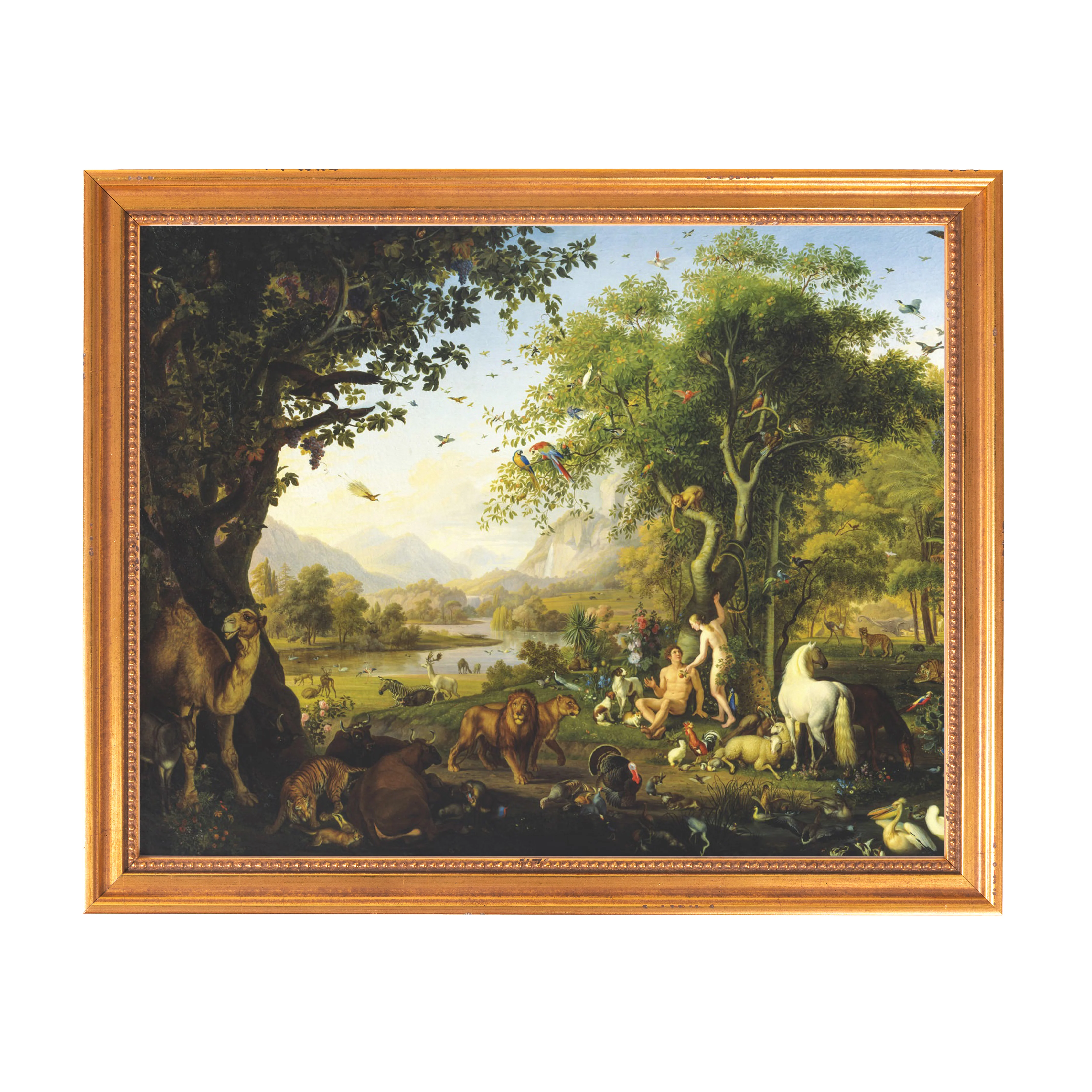 Garden of Eden Framed Canvas - Sacred Classics Collection - Image 6
