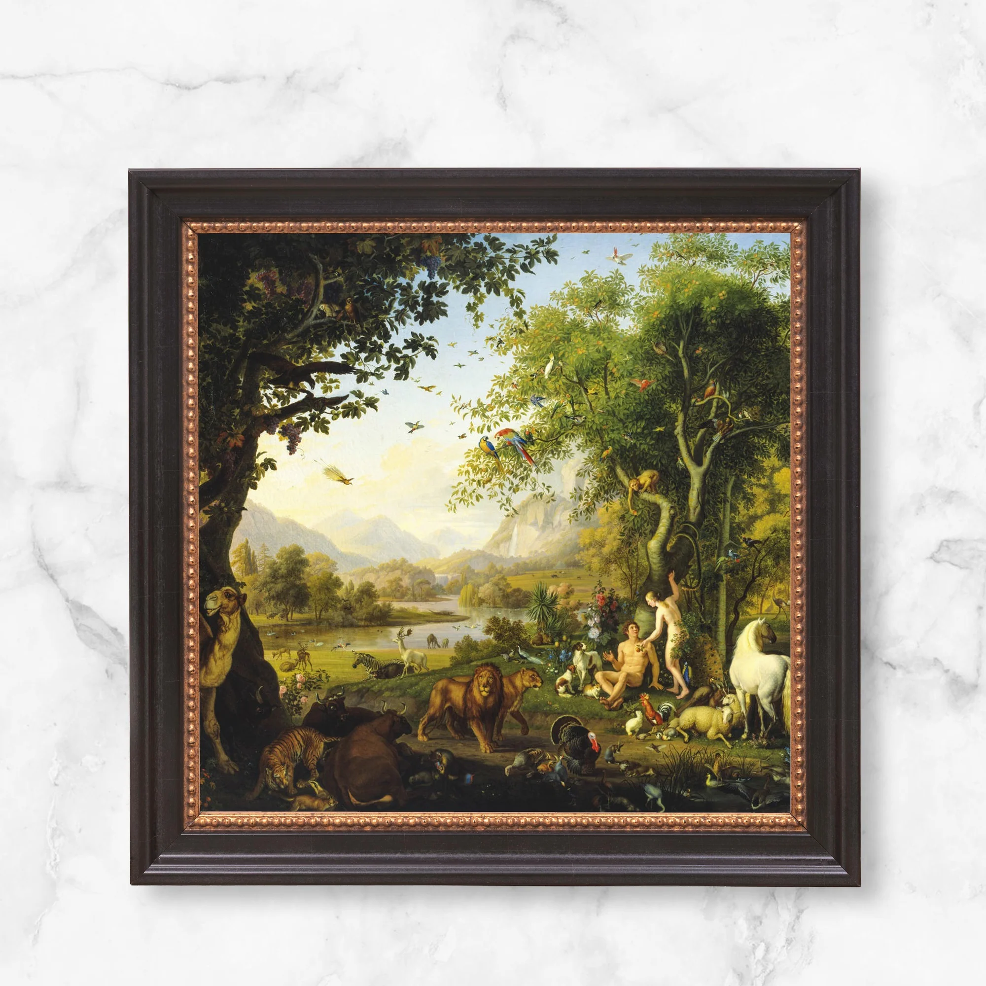 Garden of Eden Framed Canvas - Sacred Mini Collection - Image 12